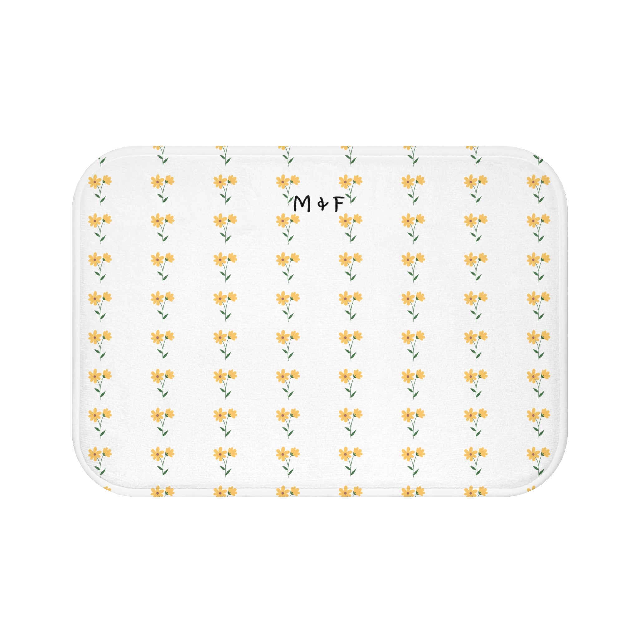 Bath Mat (Yellow Flower)