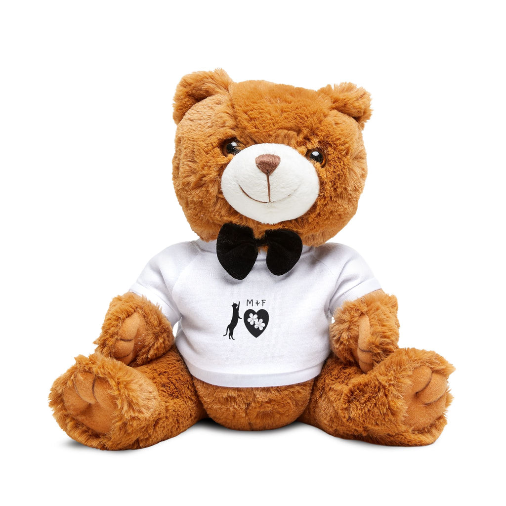 Teddy Bear with T-Shirt M&F Heart logo