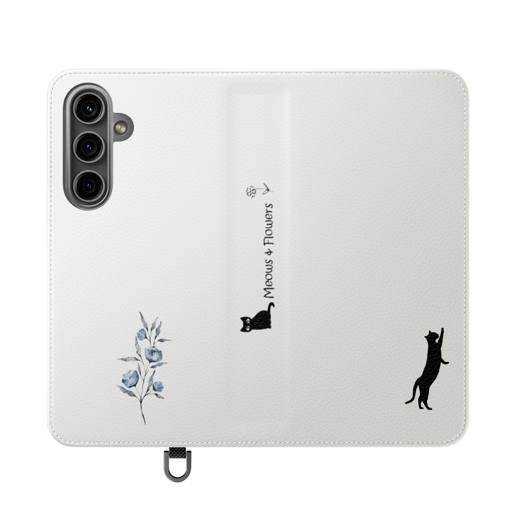 Flip Cases (Light Blue Flower)