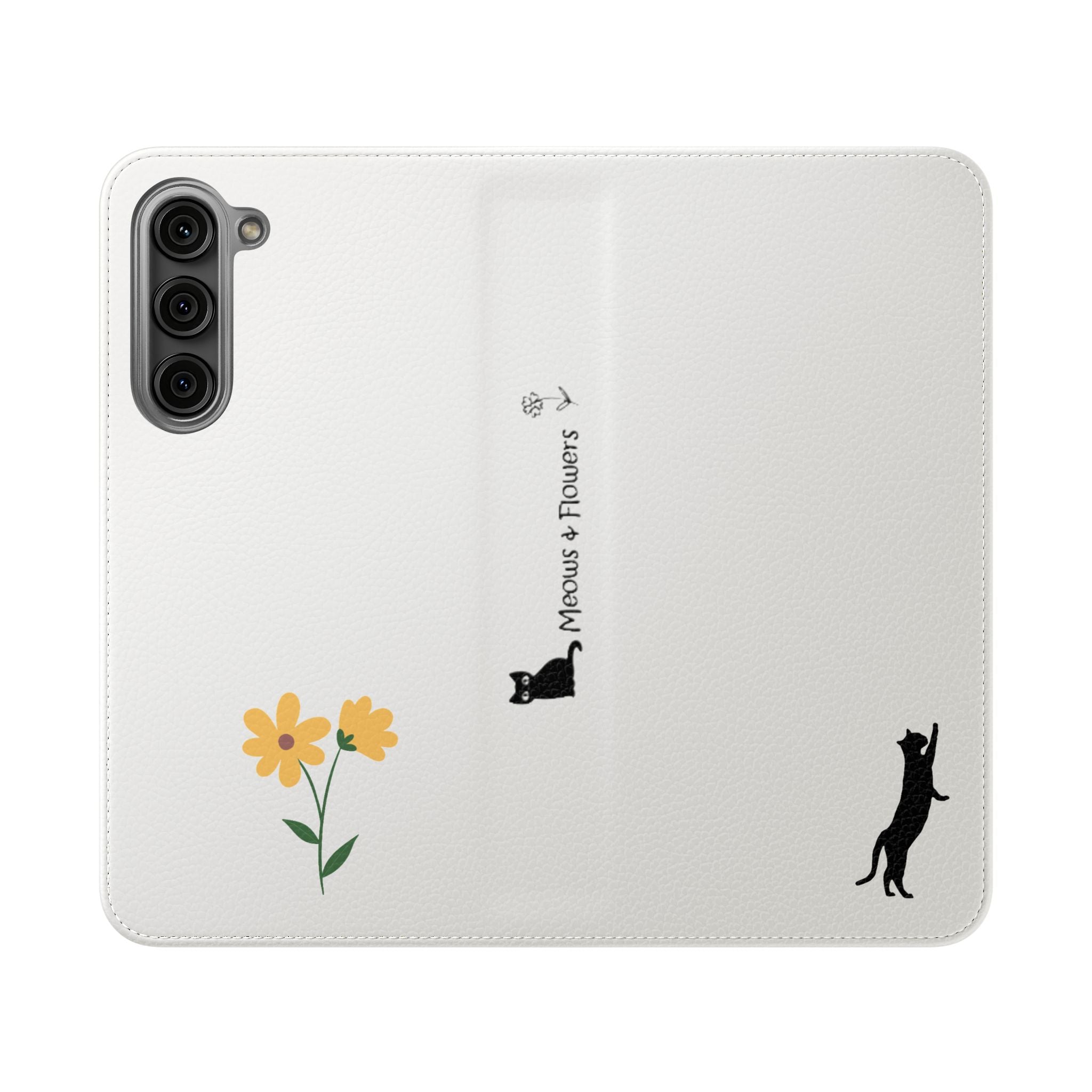 Flip Cases (Yellow Flower)
