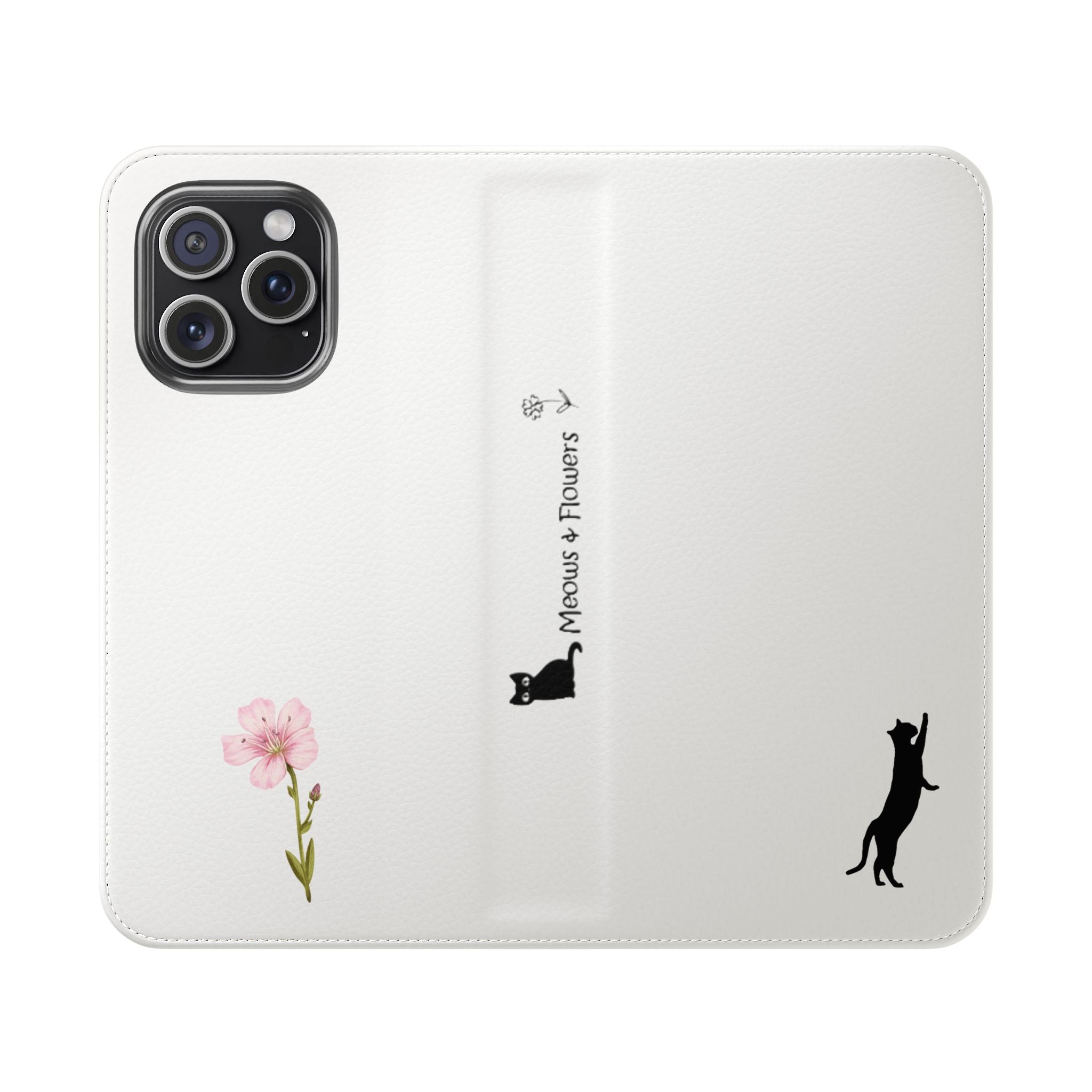 Flip Cases (Pink Flower)