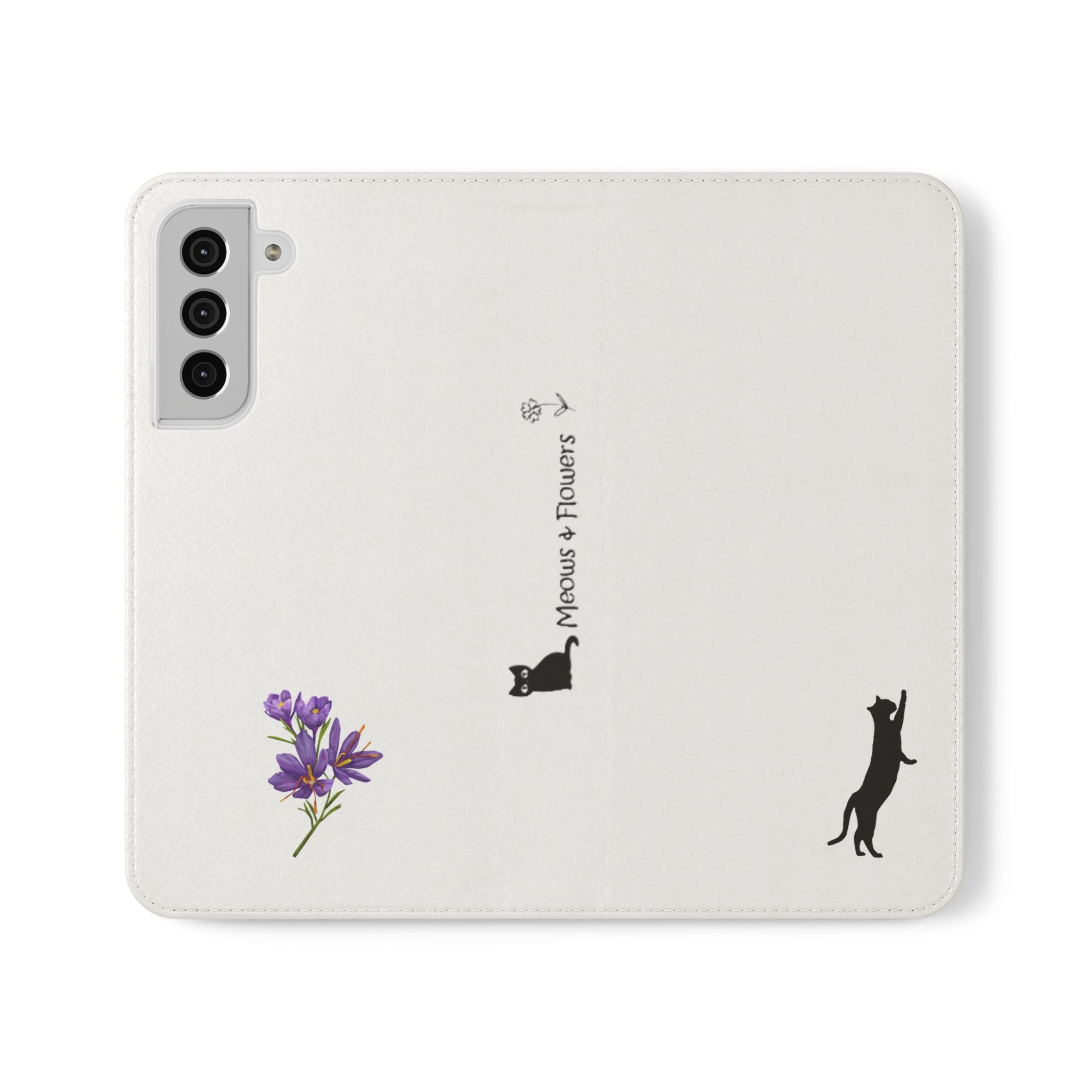 Flip Cases (Purple Flower)