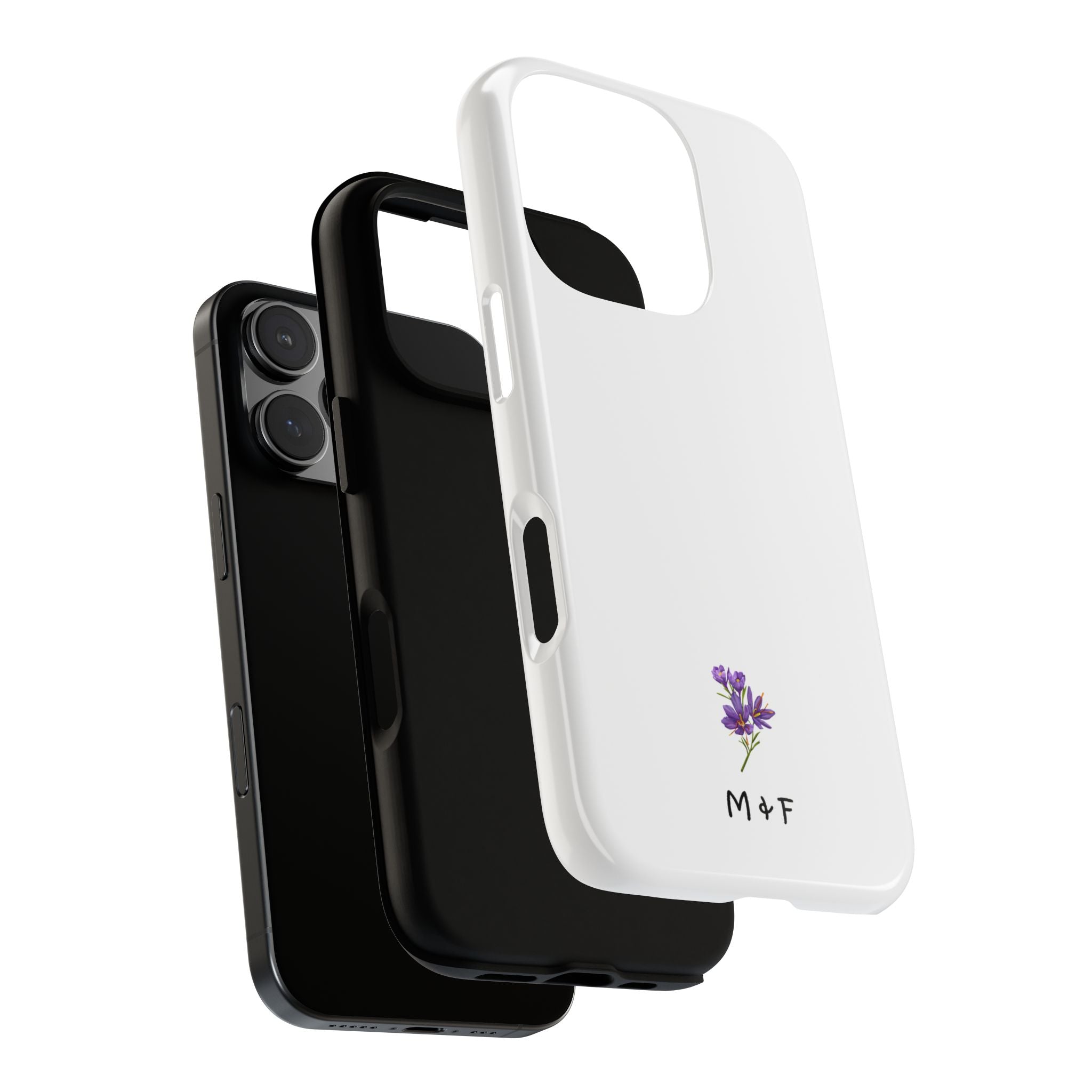 Tough Phone Case (Purple Flower)