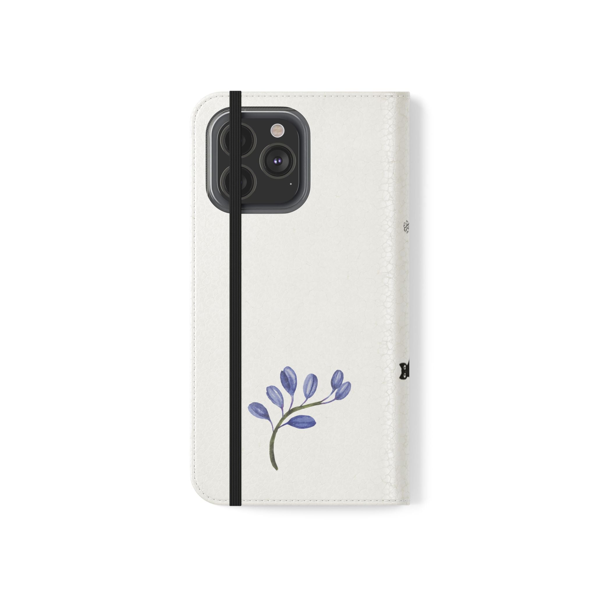 Flip Cases (Blue Flower)