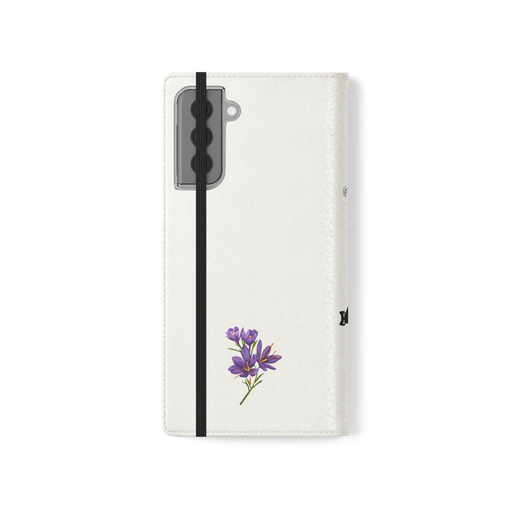 Flip Cases (Purple Flower)