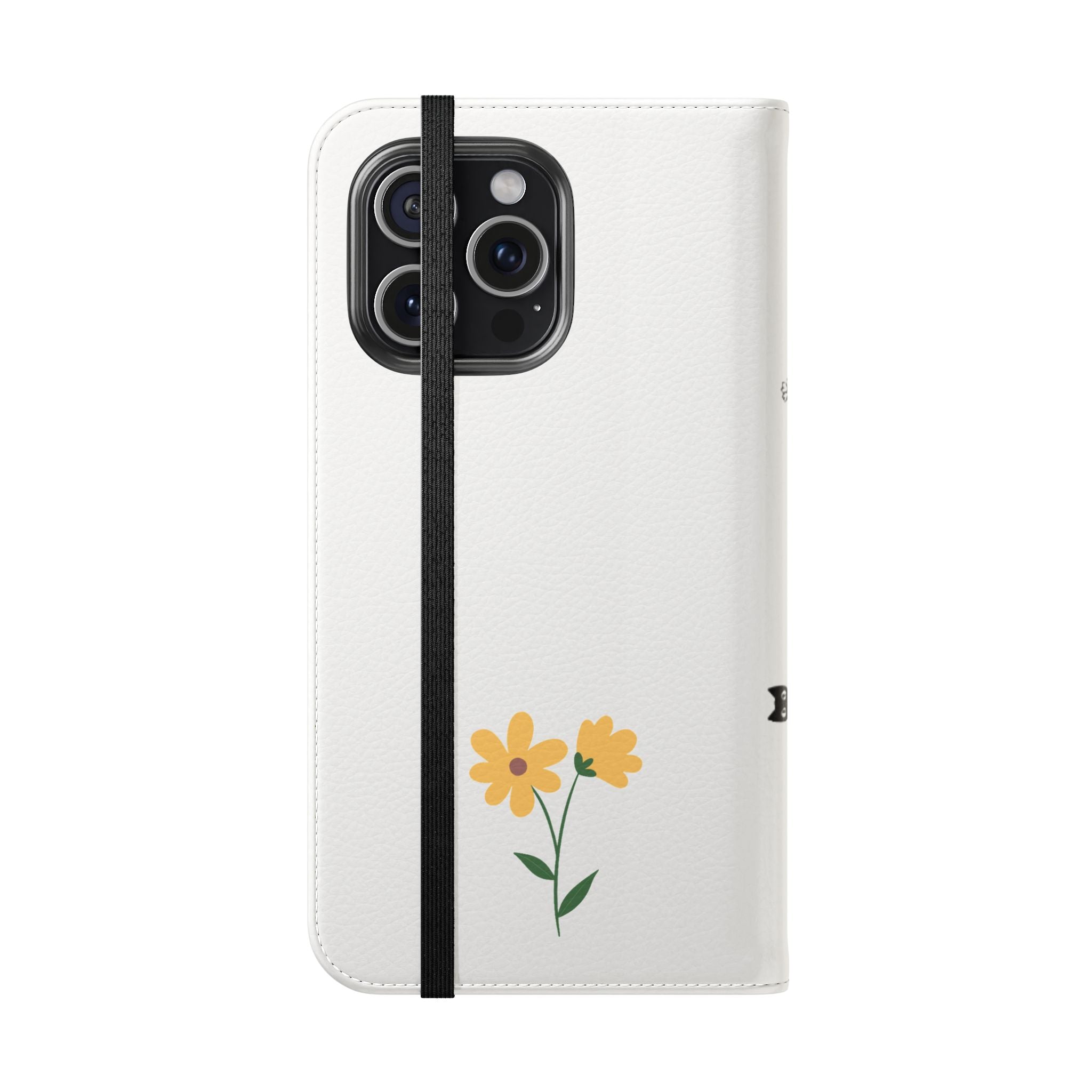 Flip Cases (Yellow Flower)