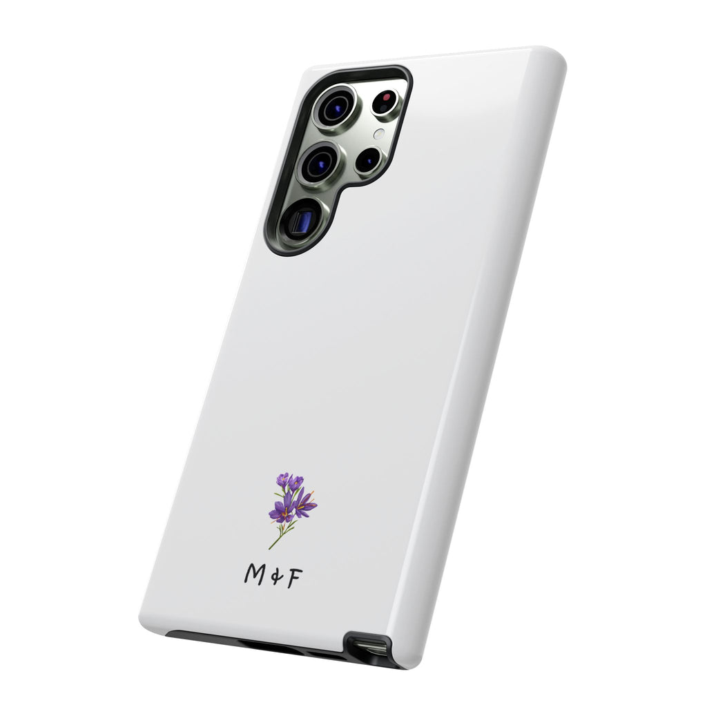 Tough Phone Case (Purple Flower)