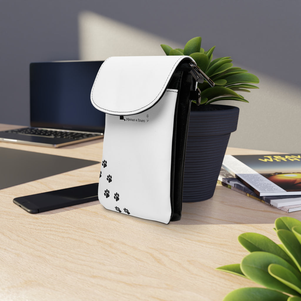 Small Cell Phone Wallet (Paws)