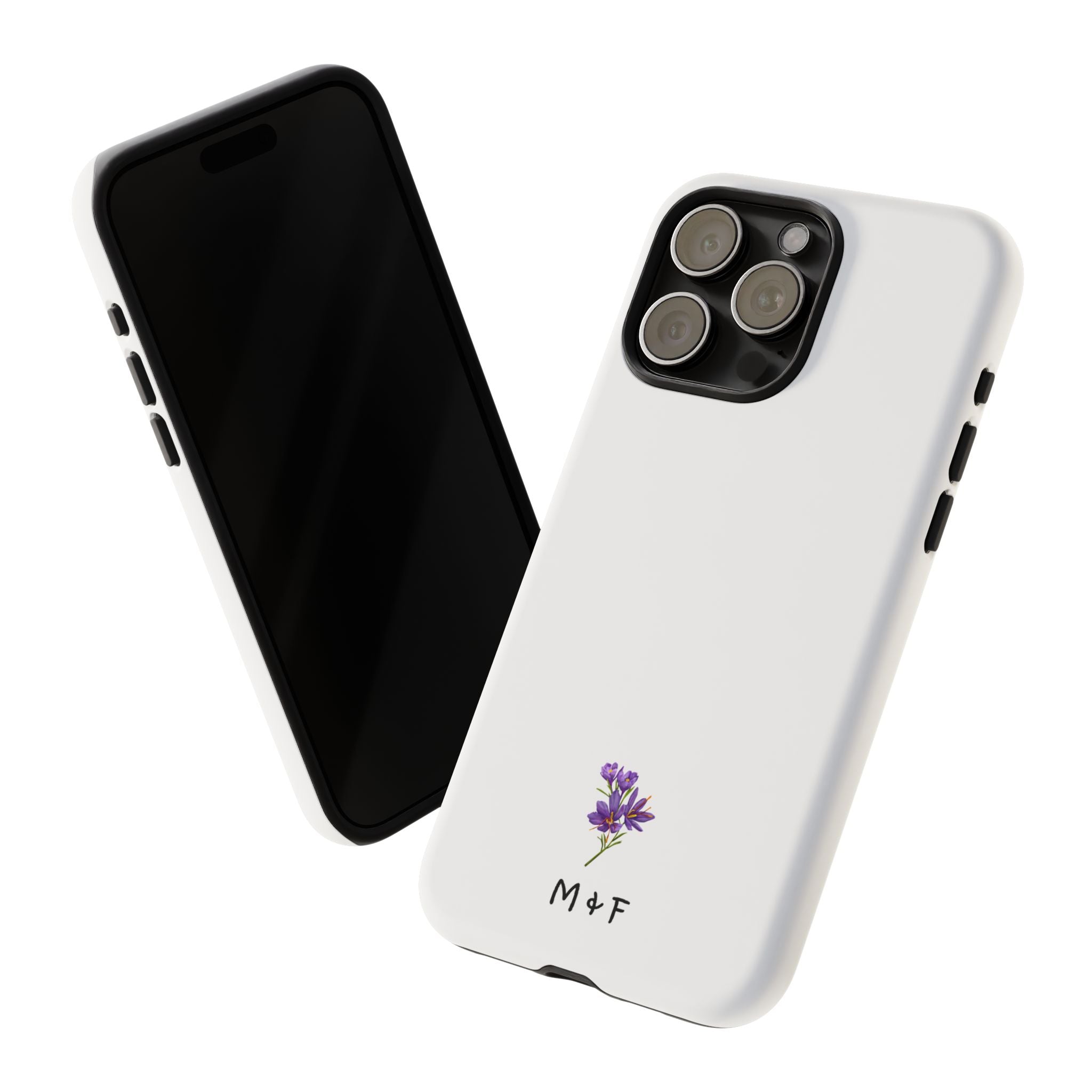 Tough Phone Case (Purple Flower)