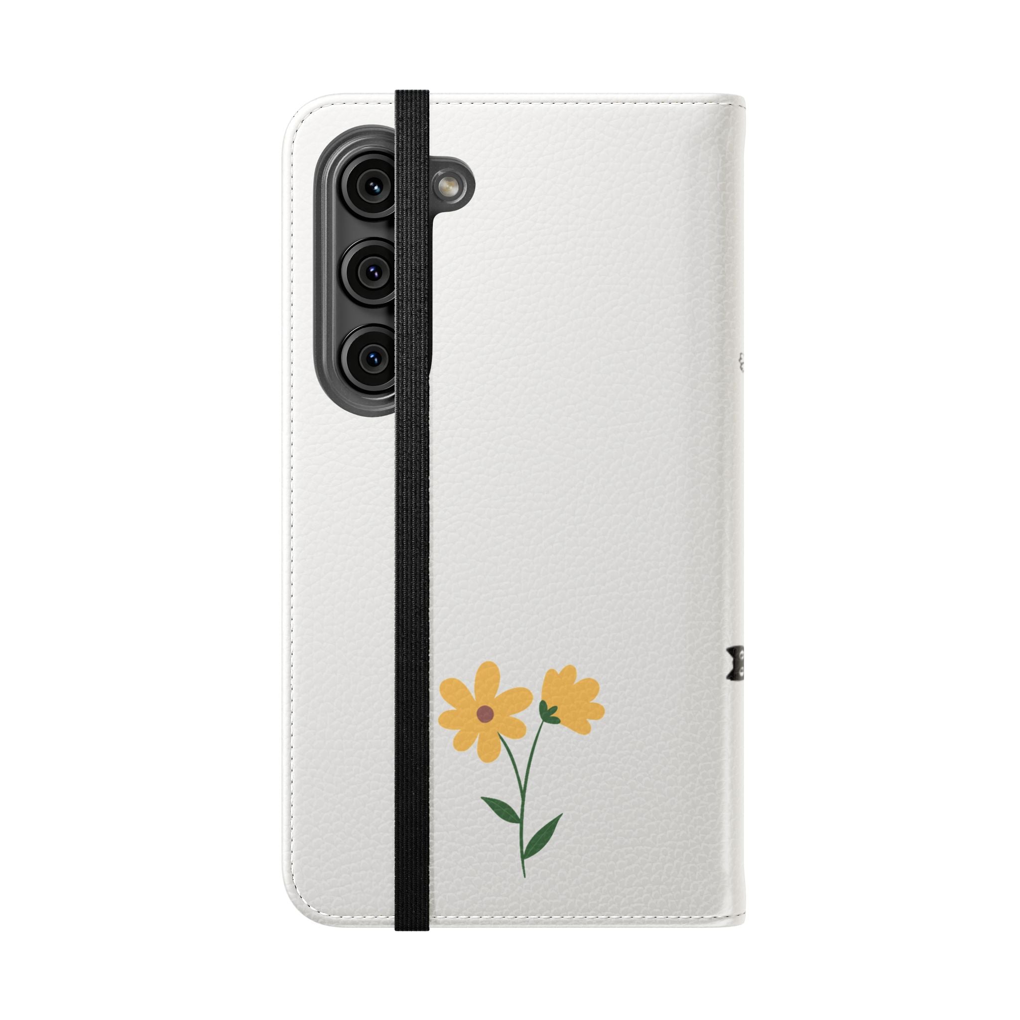 Flip Cases (Yellow Flower)