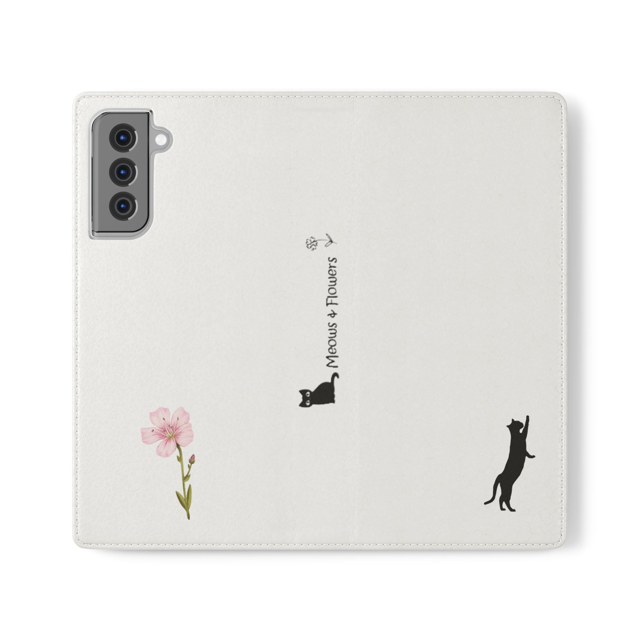 Flip Cases (Pink Flower)