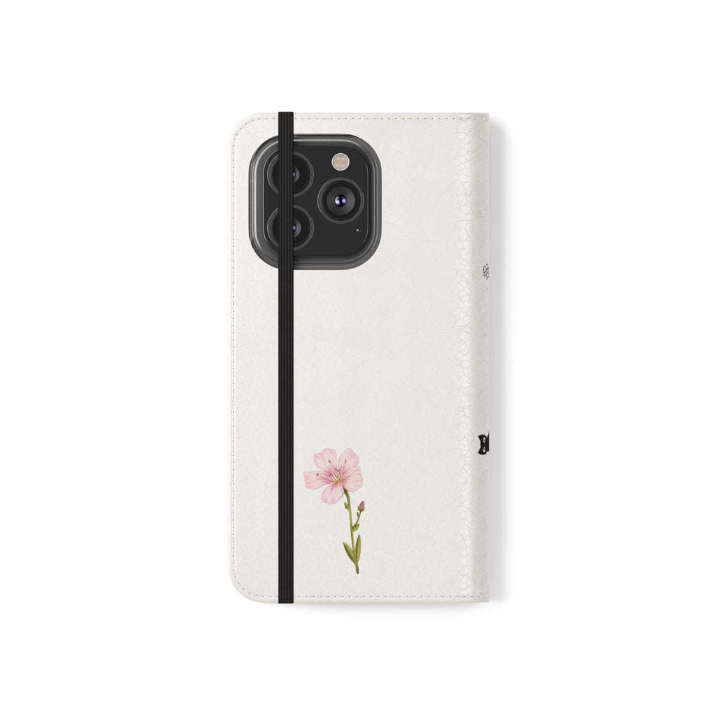 Flip Cases (Pink Flower)