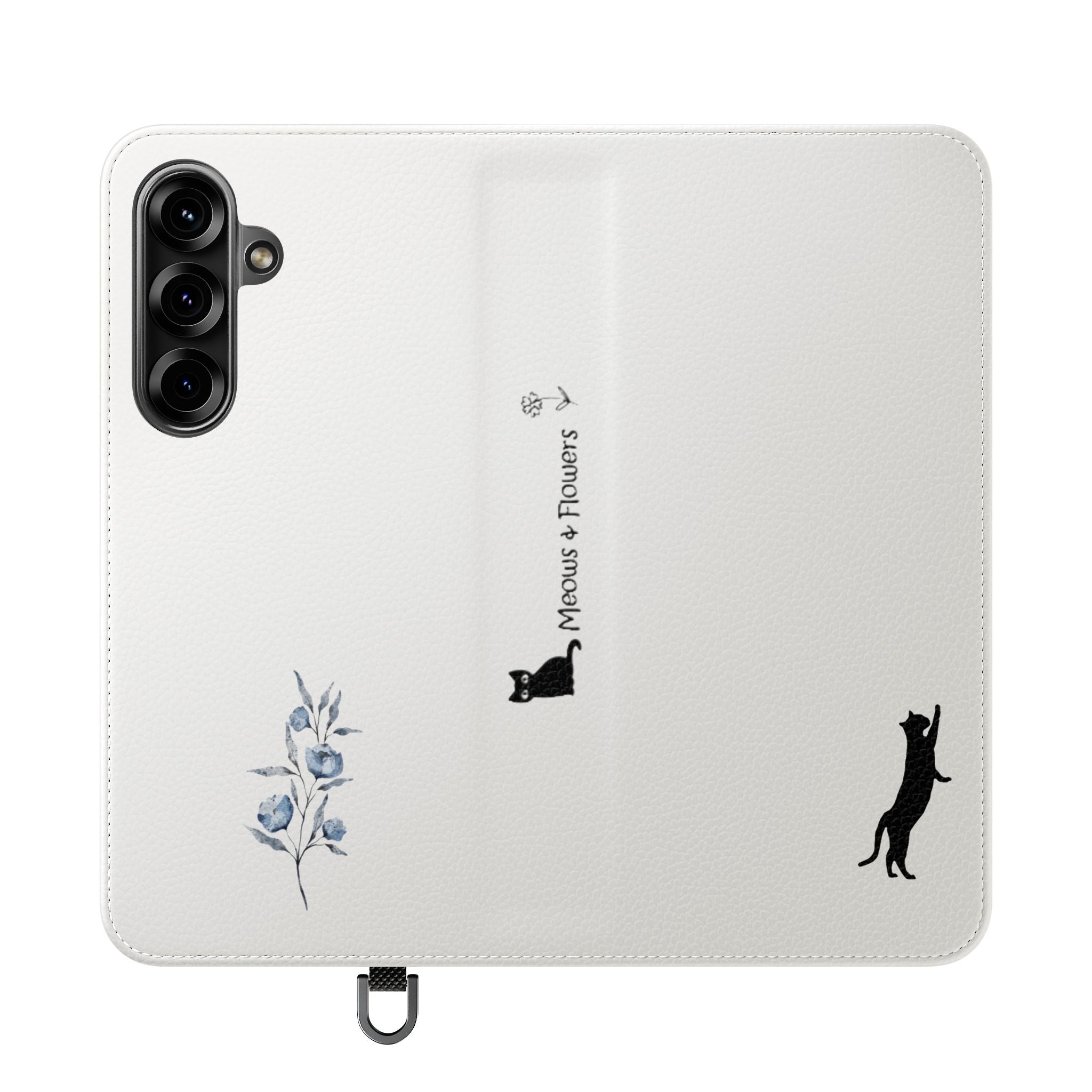 Flip Cases (Light Blue Flower)