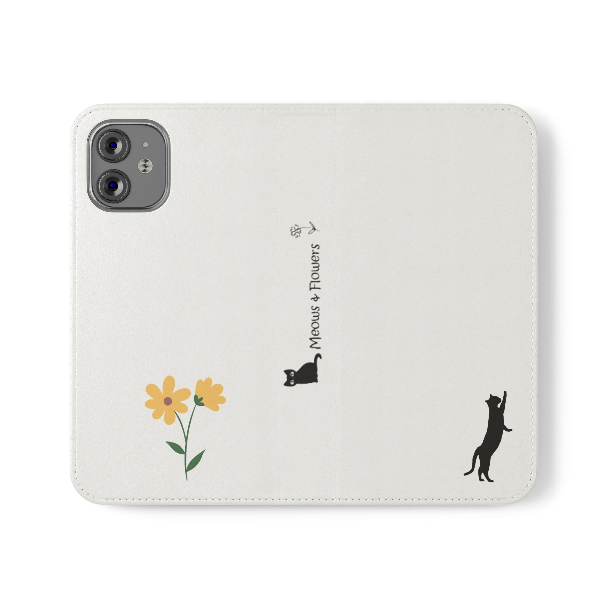 Flip Cases (Yellow Flower)