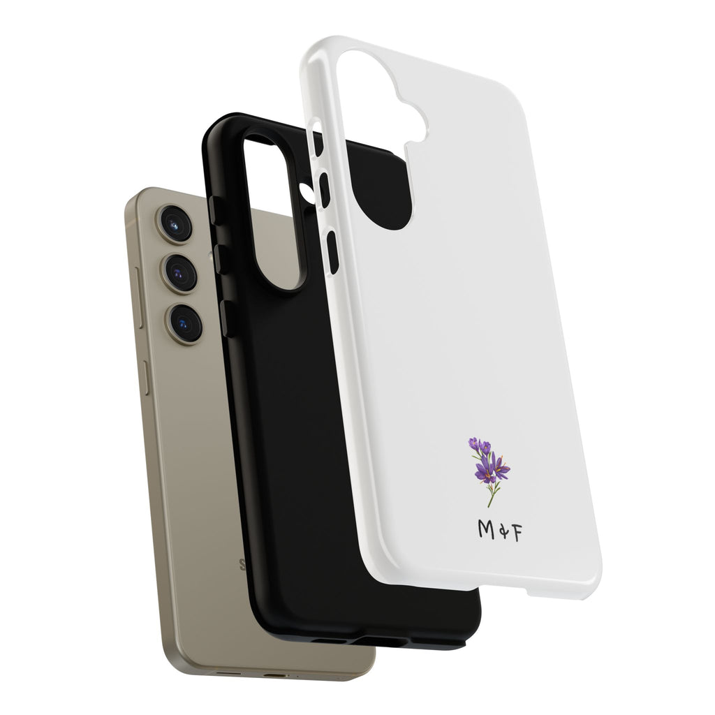 Tough Phone Case (Purple Flower)