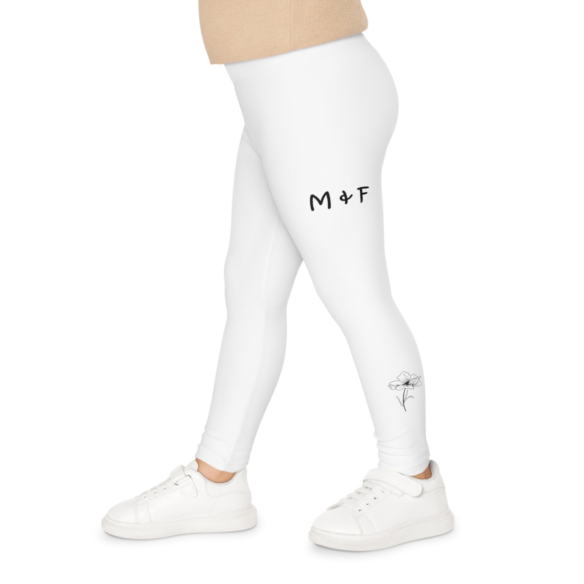 Kids Leggings (M&F Logo Shadow Flower 1)
