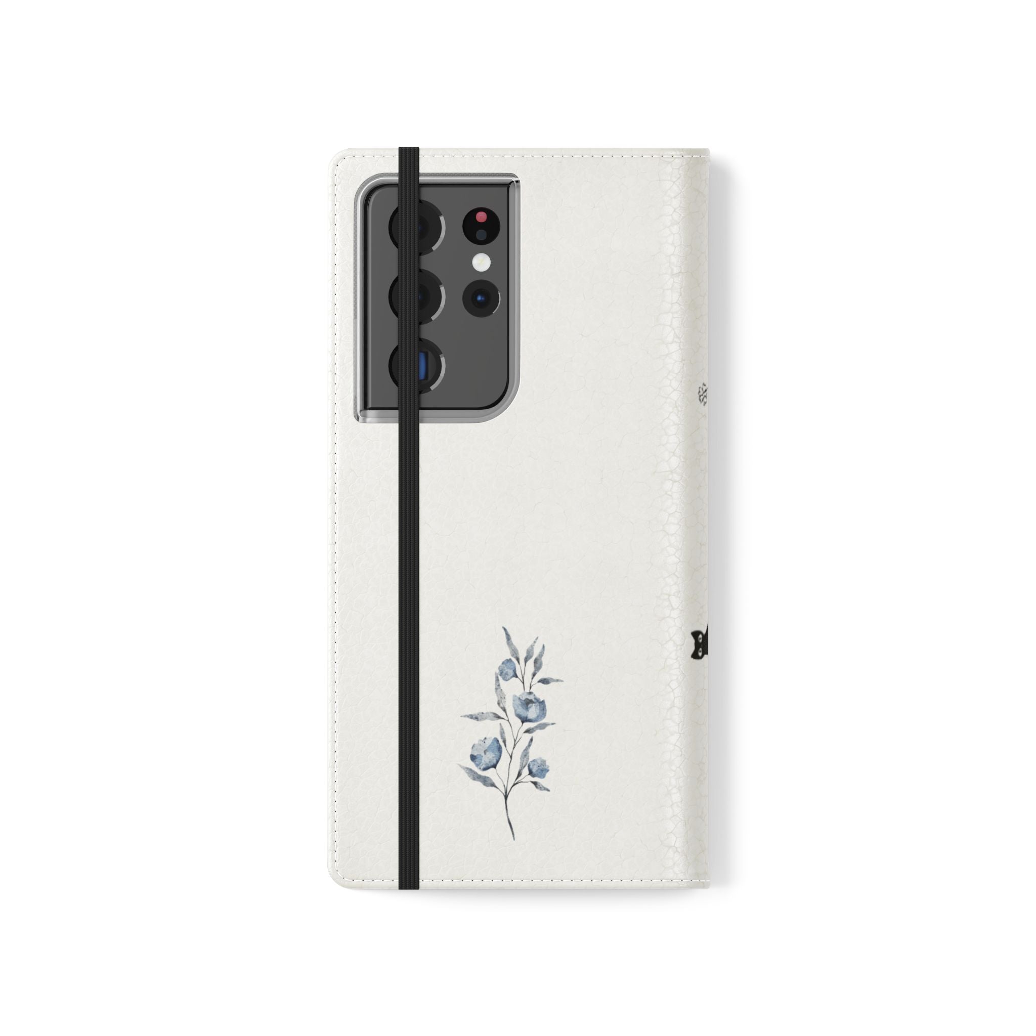 Flip Cases (Light Blue Flower)