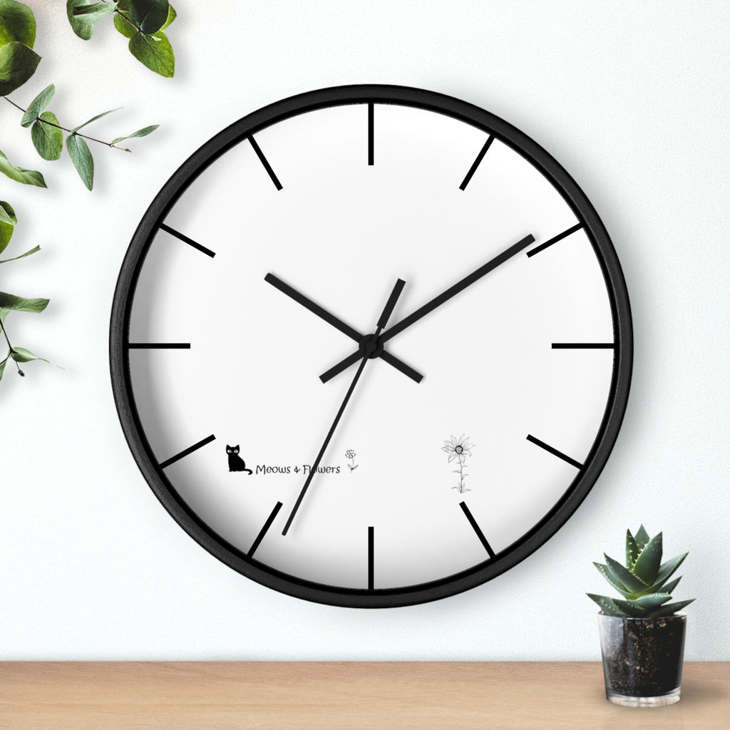 Wall Clock (Shadow Flower 1)
