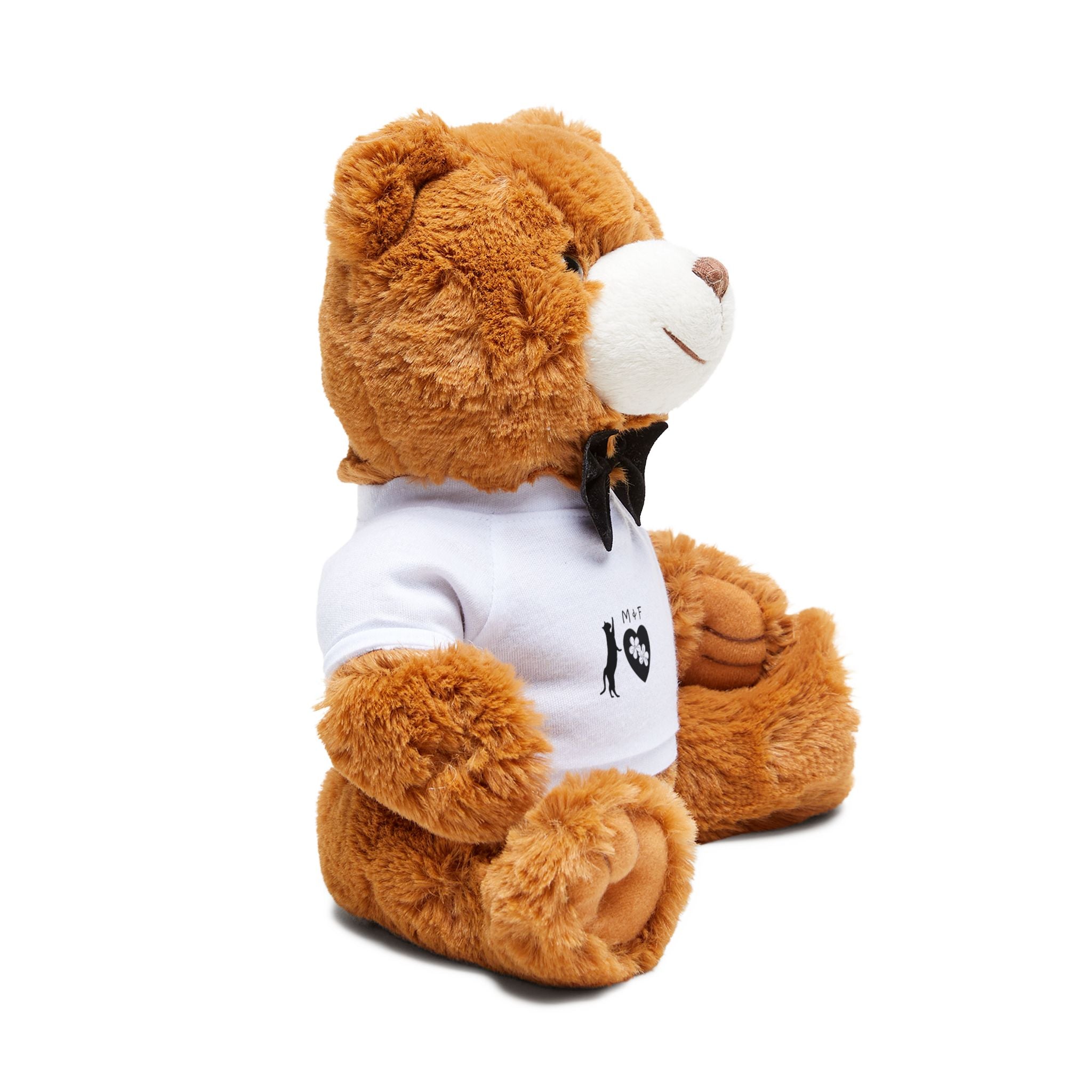 Teddy Bear with T-Shirt M&F Heart logo