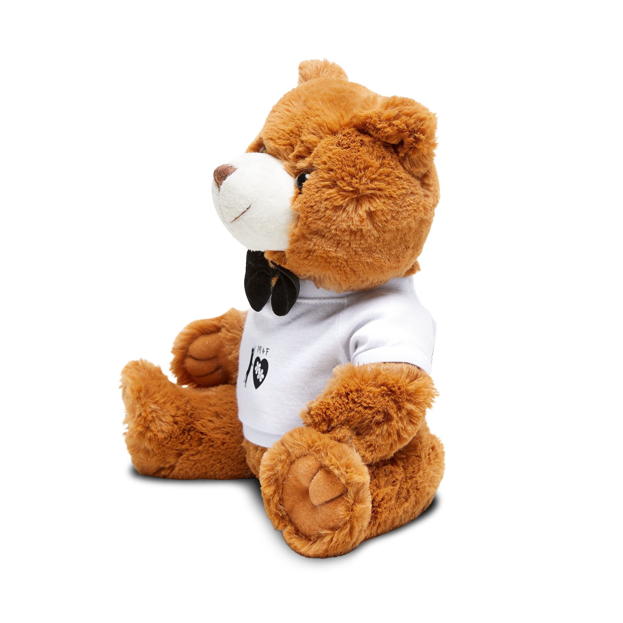 Teddy Bear with T-Shirt M&F Heart logo