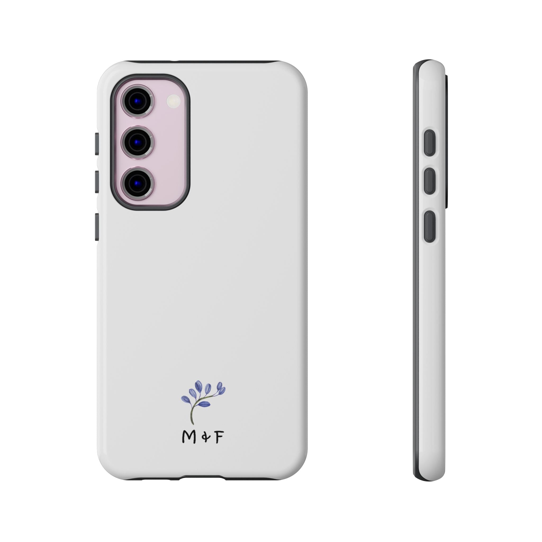 Tough Phone Case (Blue Flower)