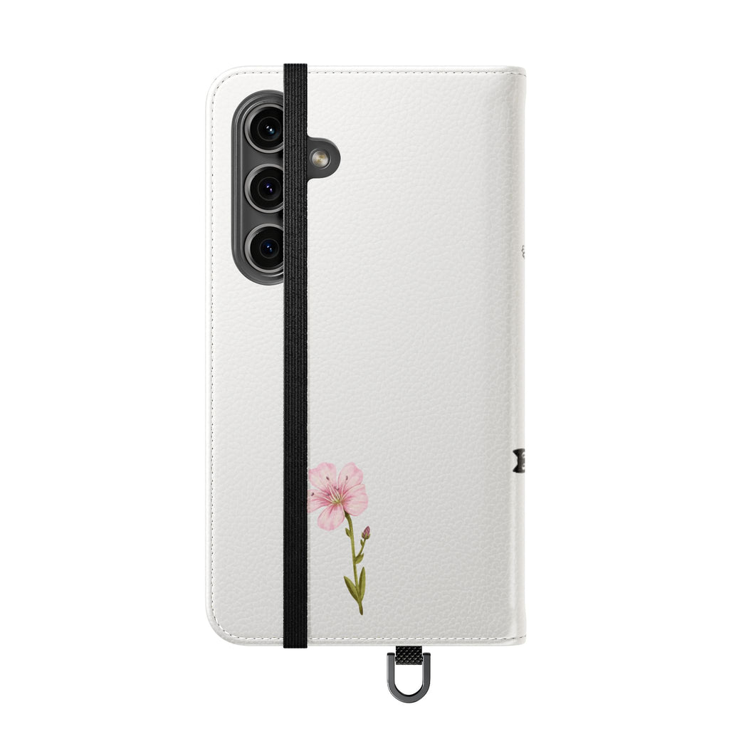 Flip Cases (Pink Flower)