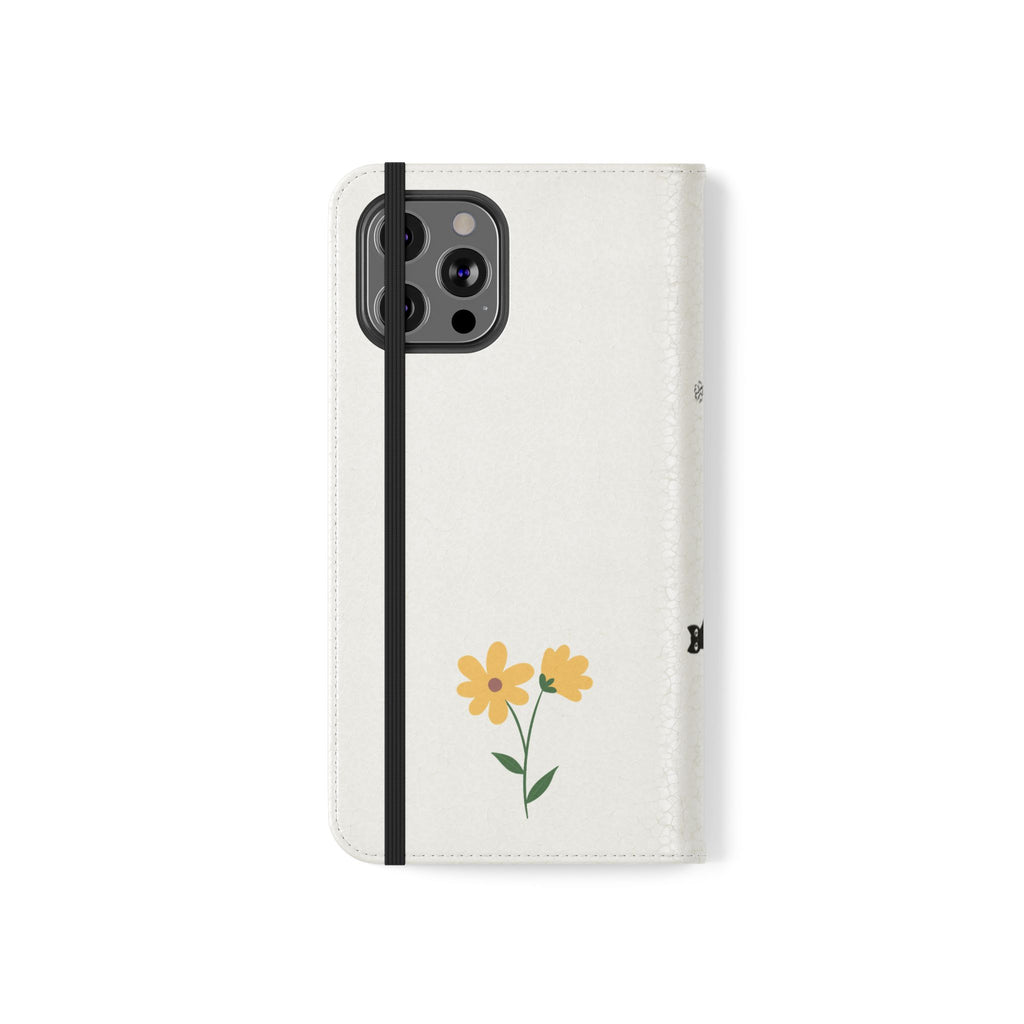 Flip Cases (Yellow Flower)