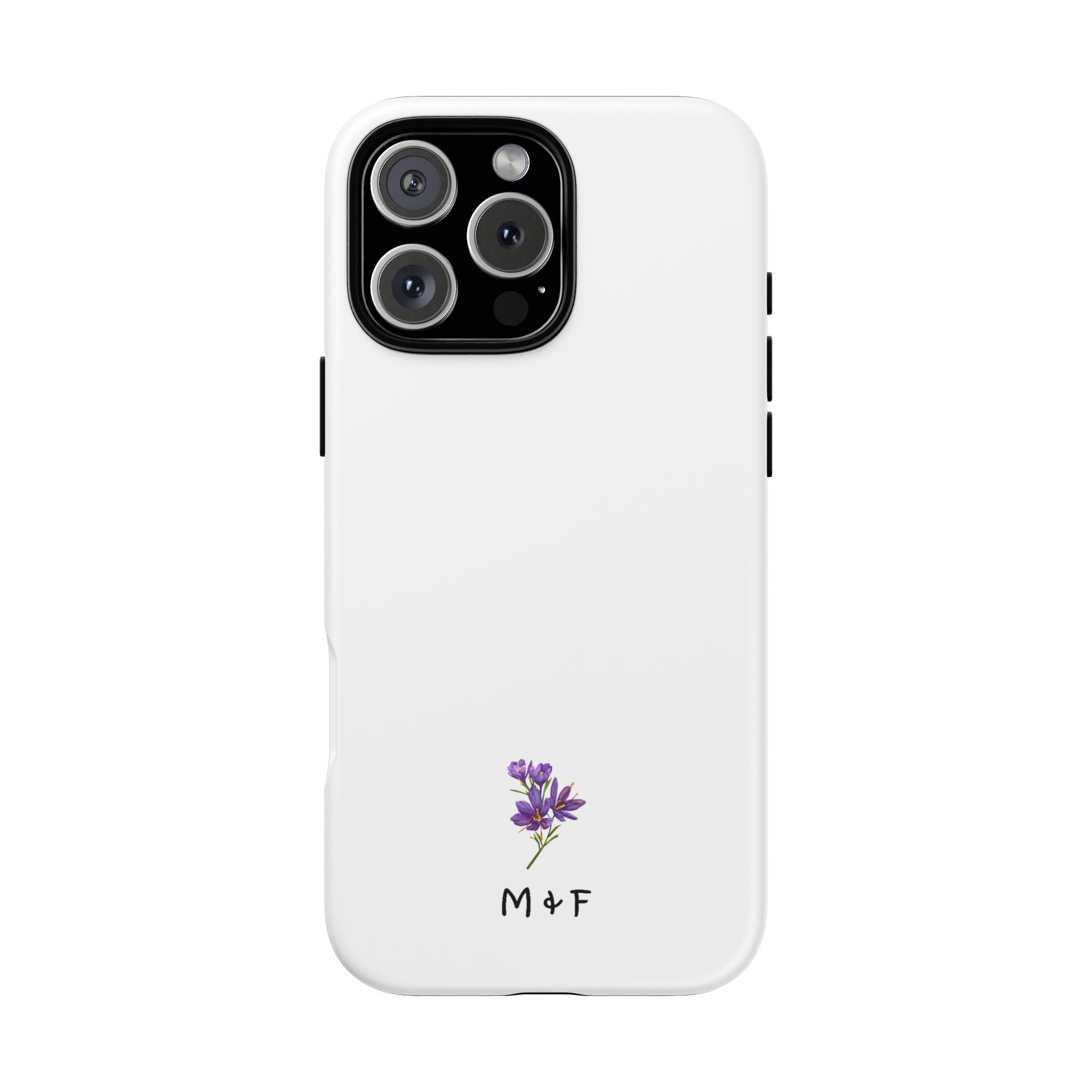 Tough Phone Case (Purple Flower)