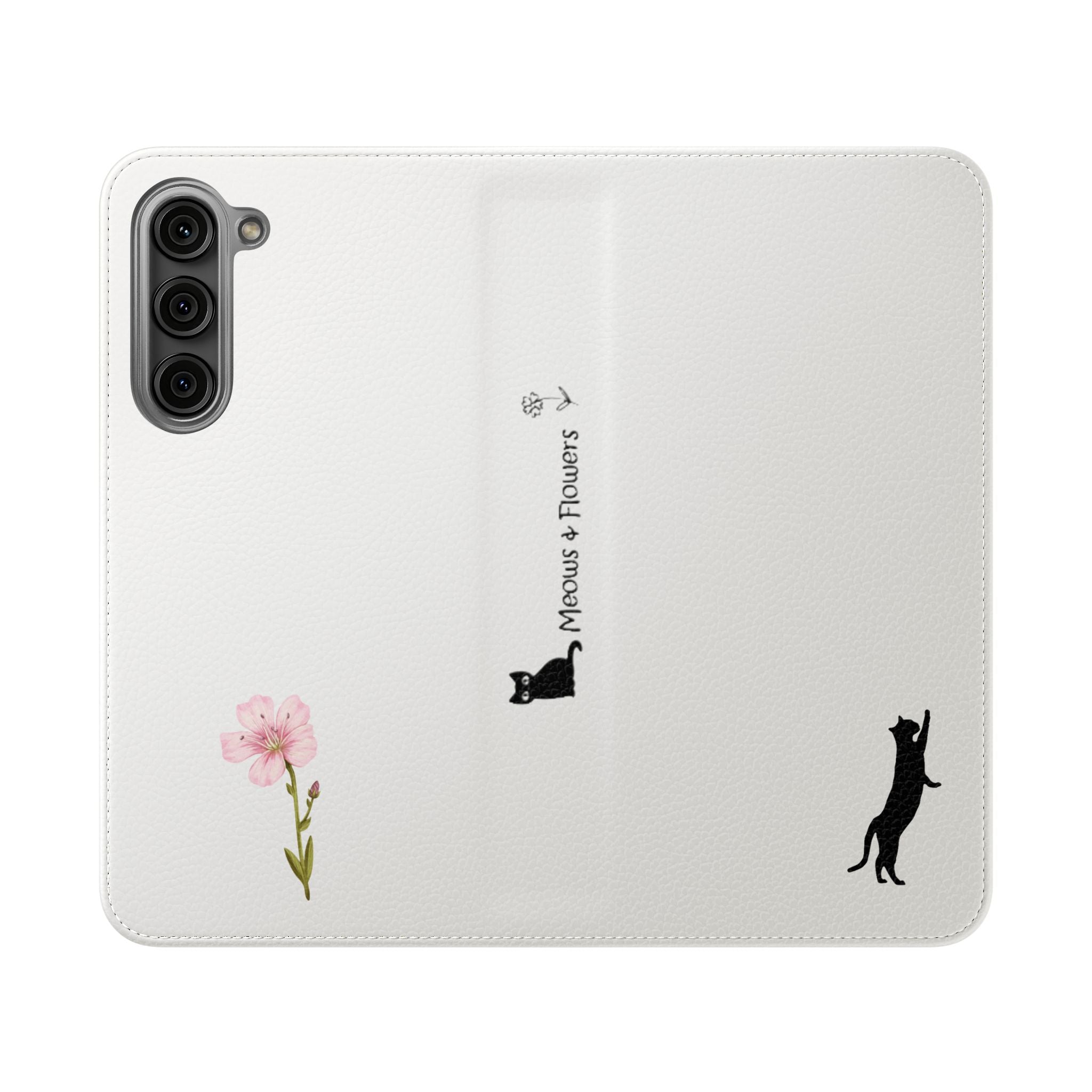 Flip Cases (Pink Flower)
