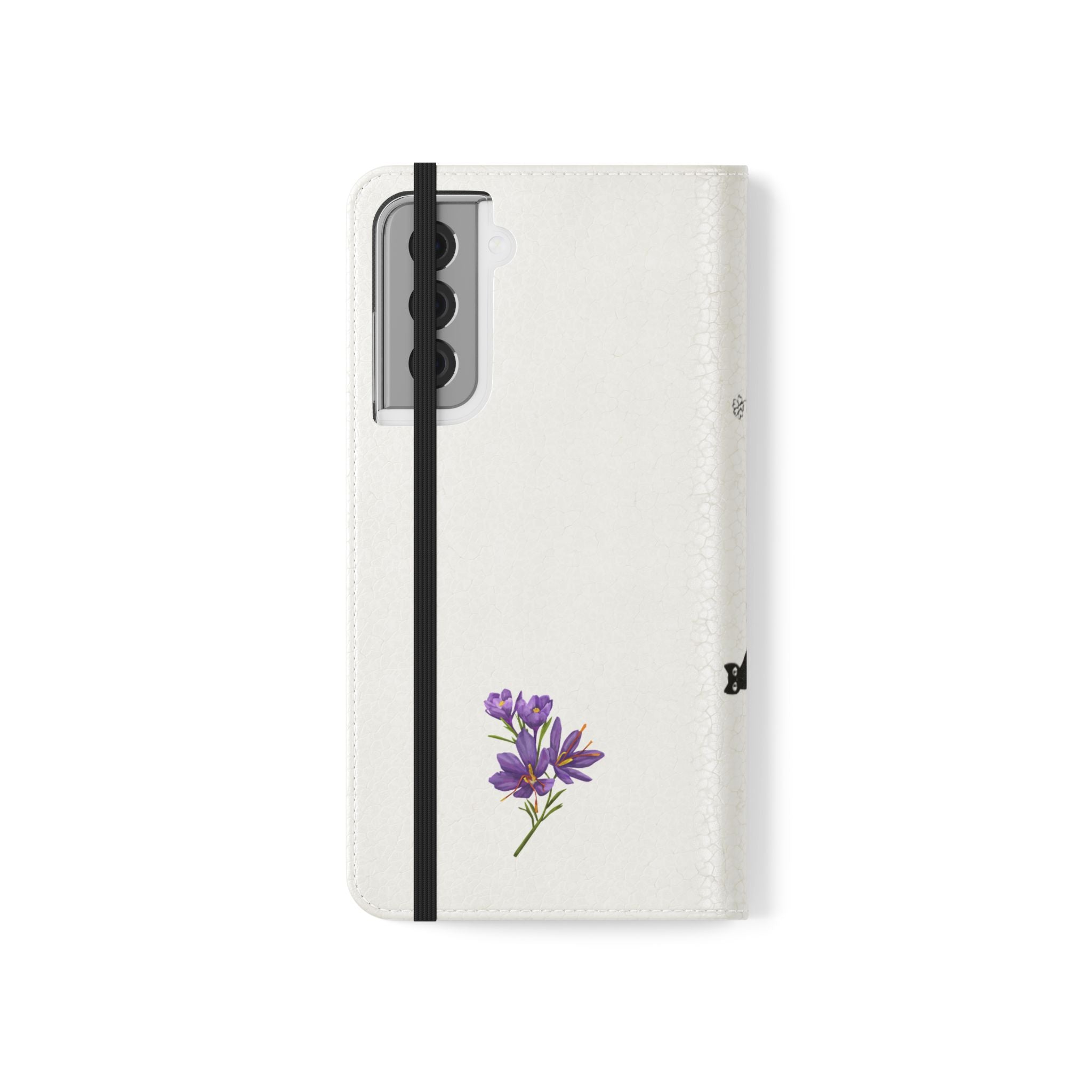 Flip Cases (Purple Flower)