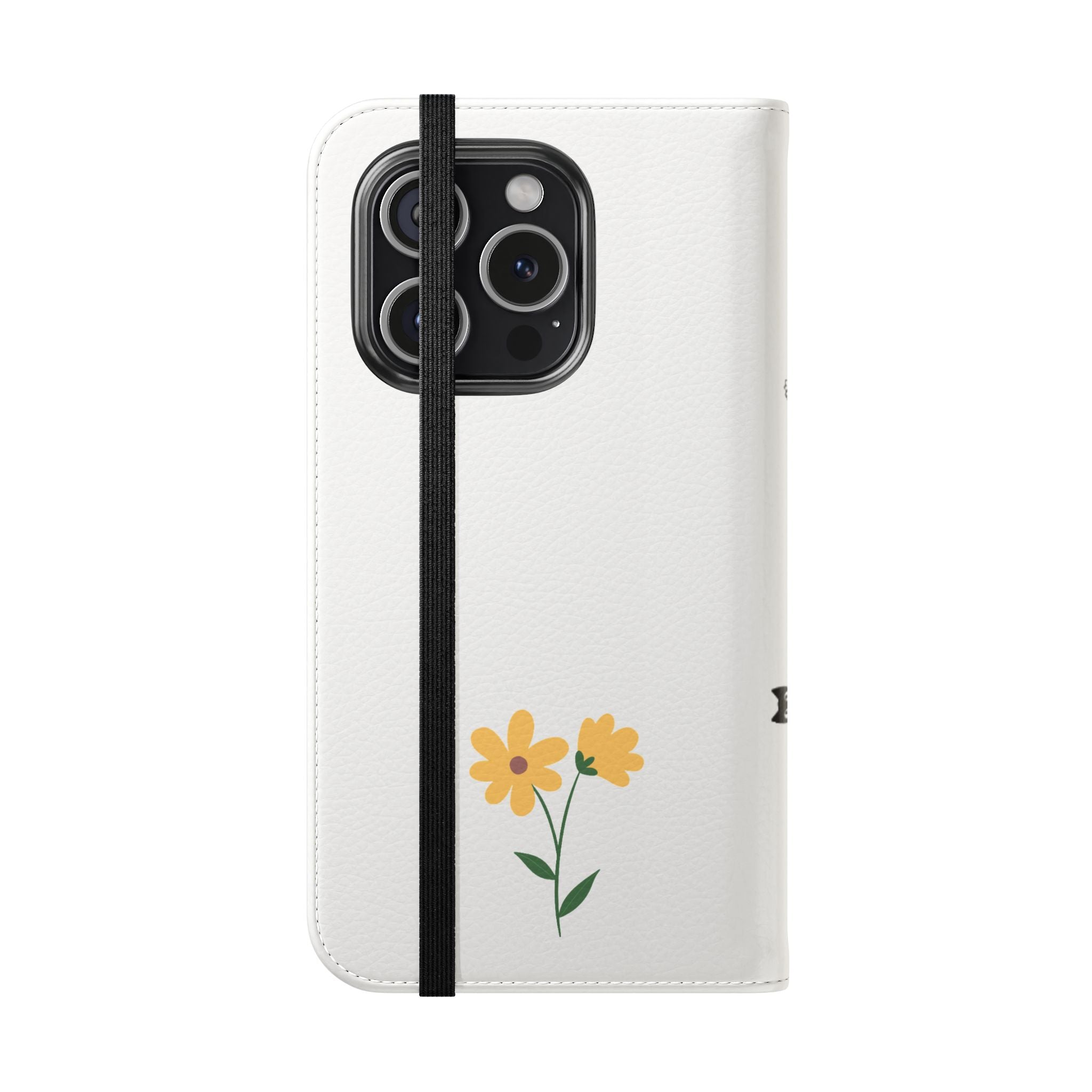 Flip Cases (Yellow Flower)