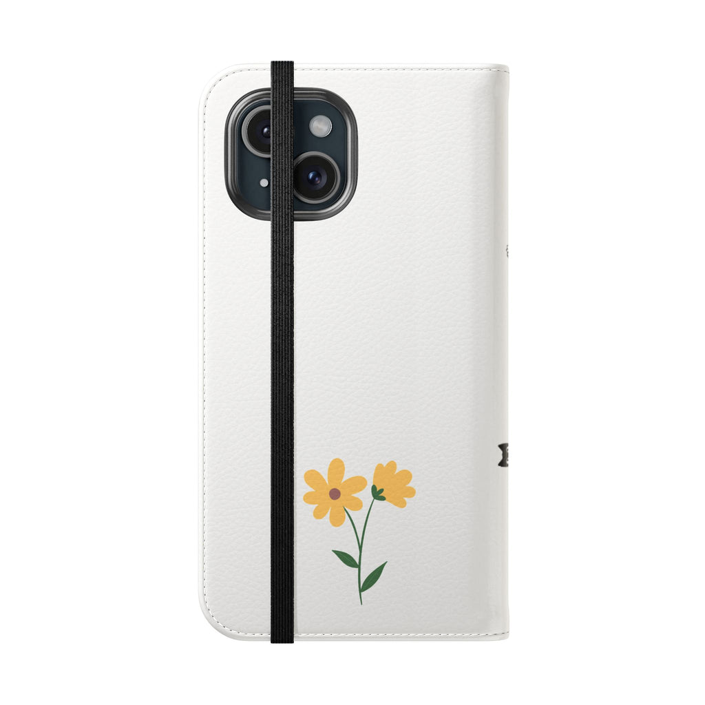 Flip Cases (Yellow Flower)