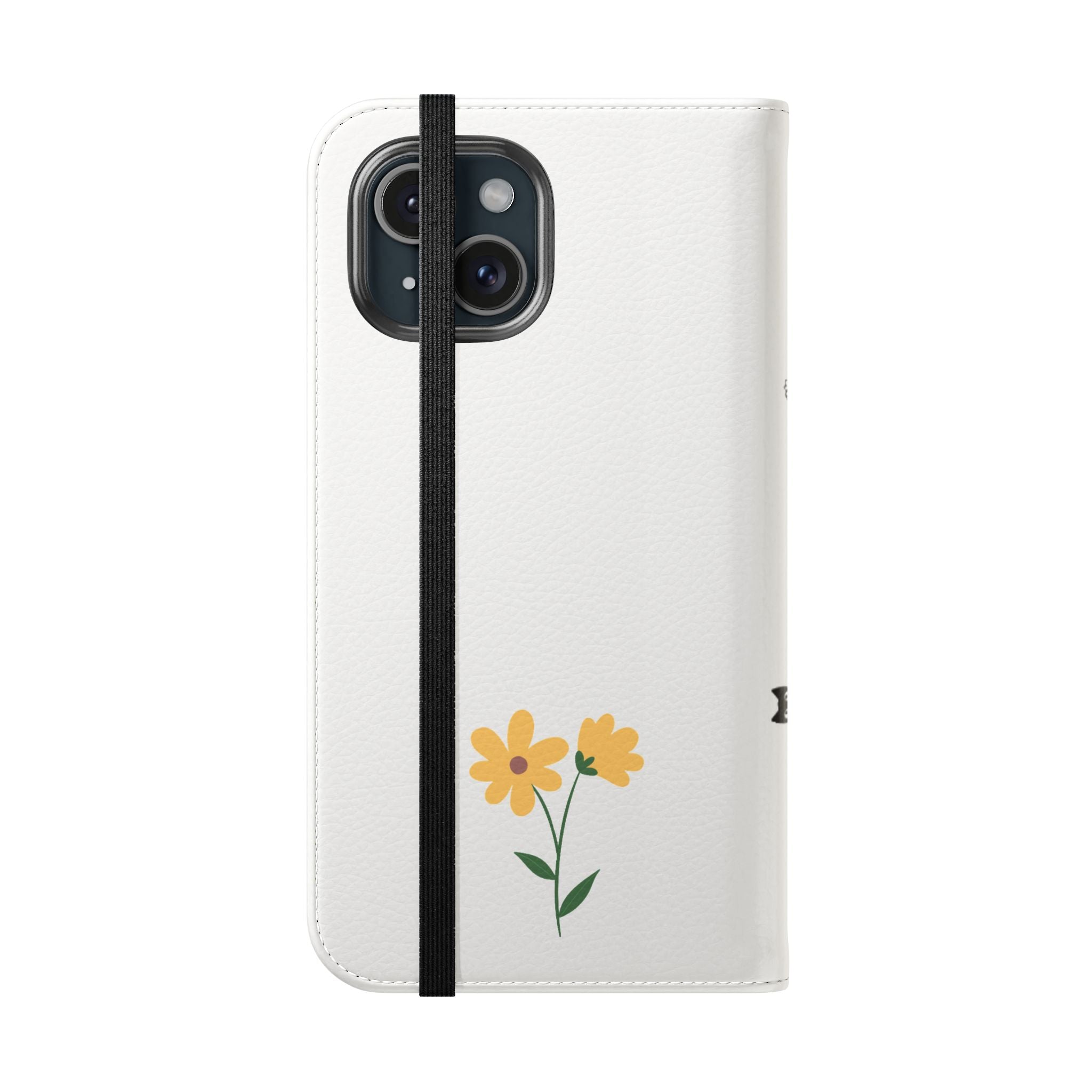 Flip Cases (Yellow Flower)