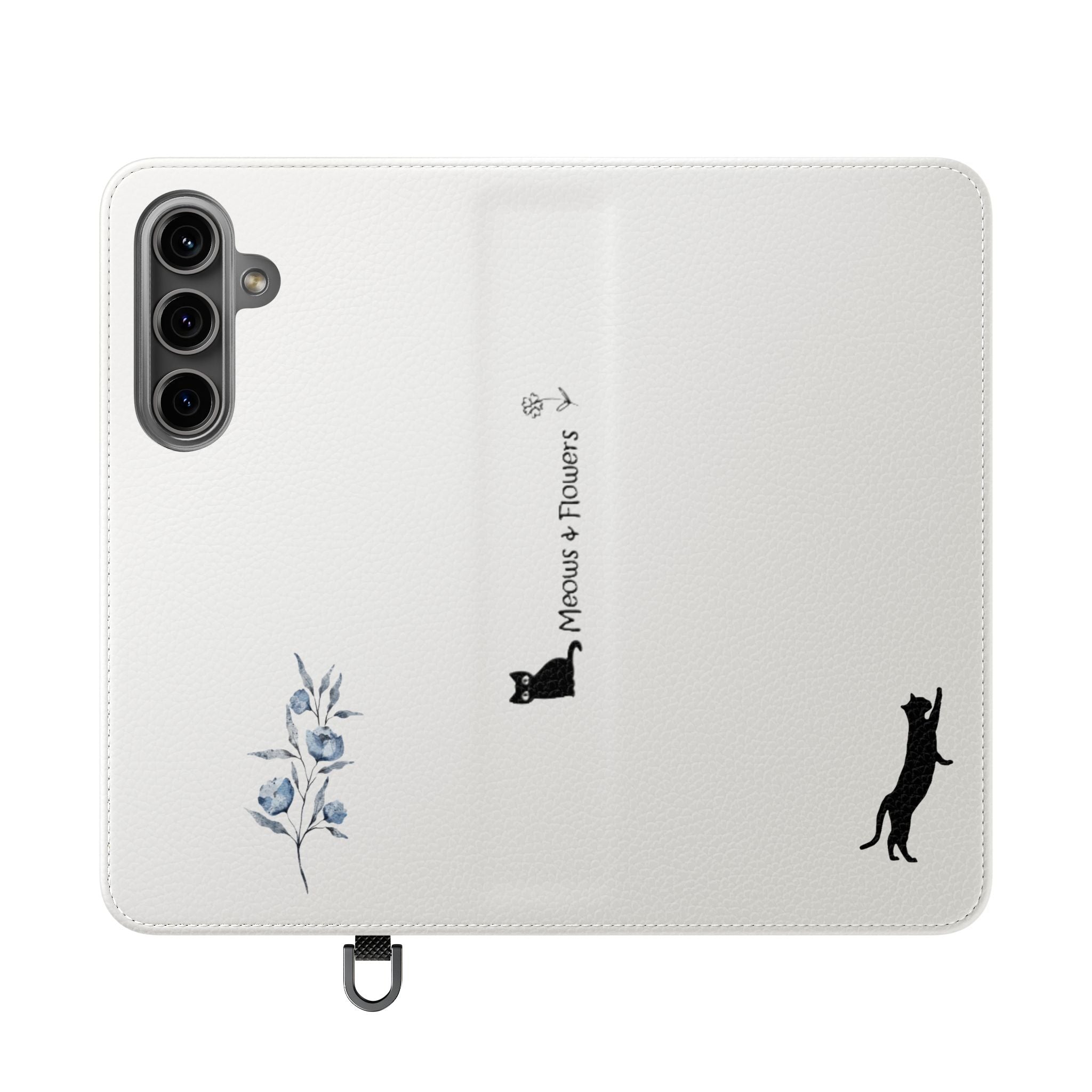 Flip Cases (Light Blue Flower)