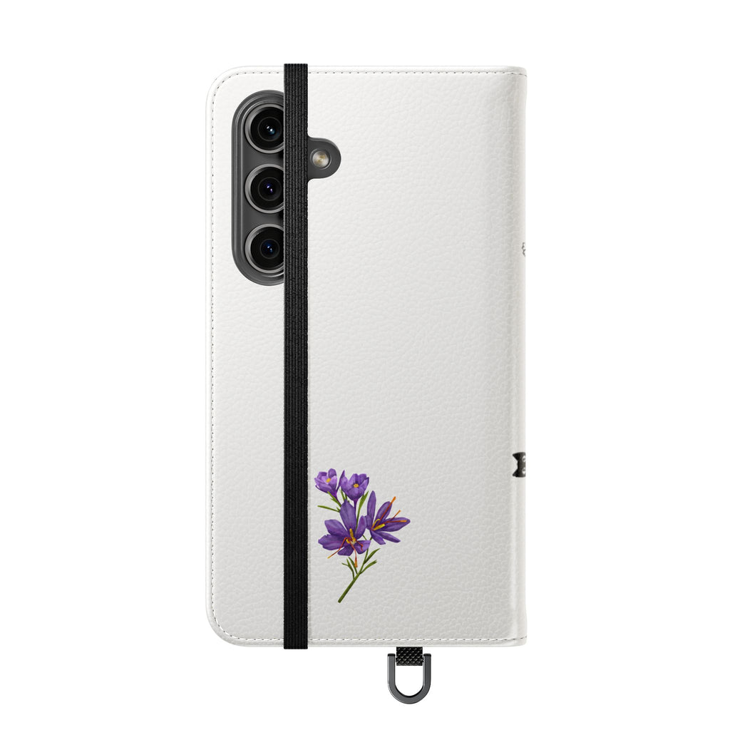 Flip Cases (Purple Flower)
