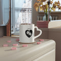 Heart-Shaped Mug Yellow Flower