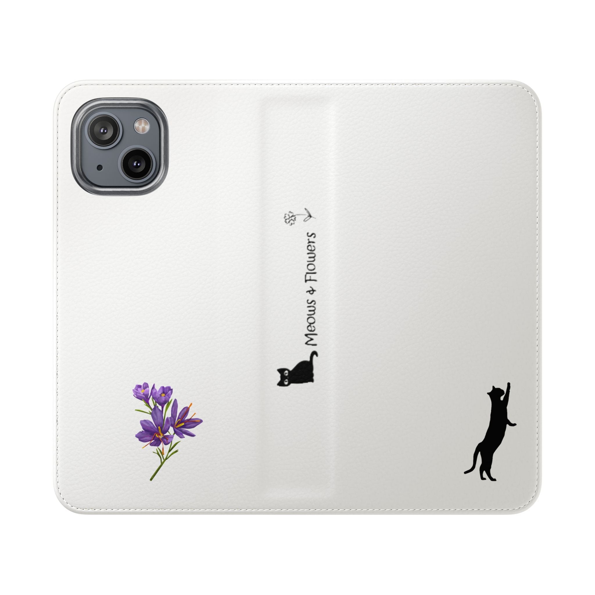 Flip Cases (Purple Flower)