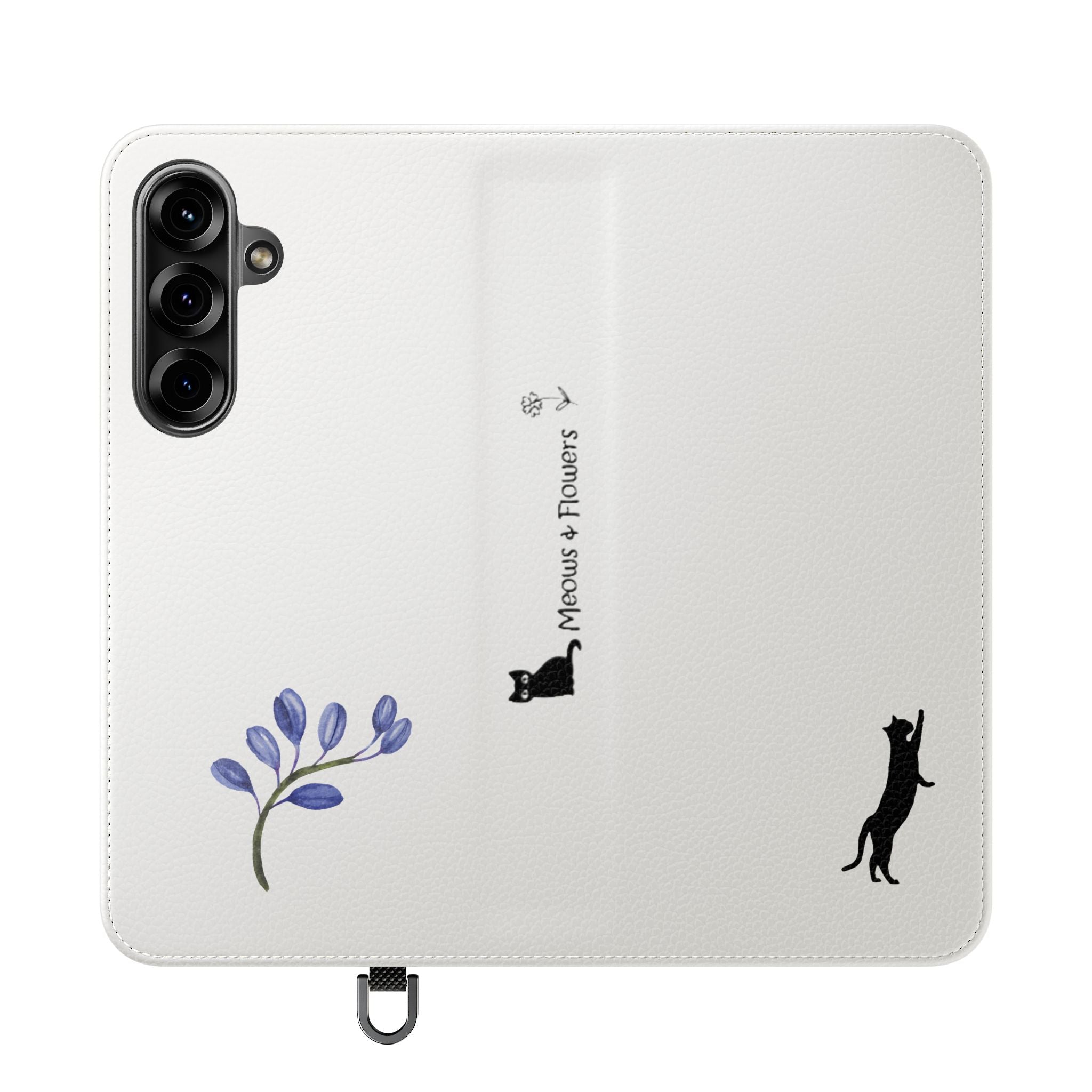 Flip Cases (Blue Flower)