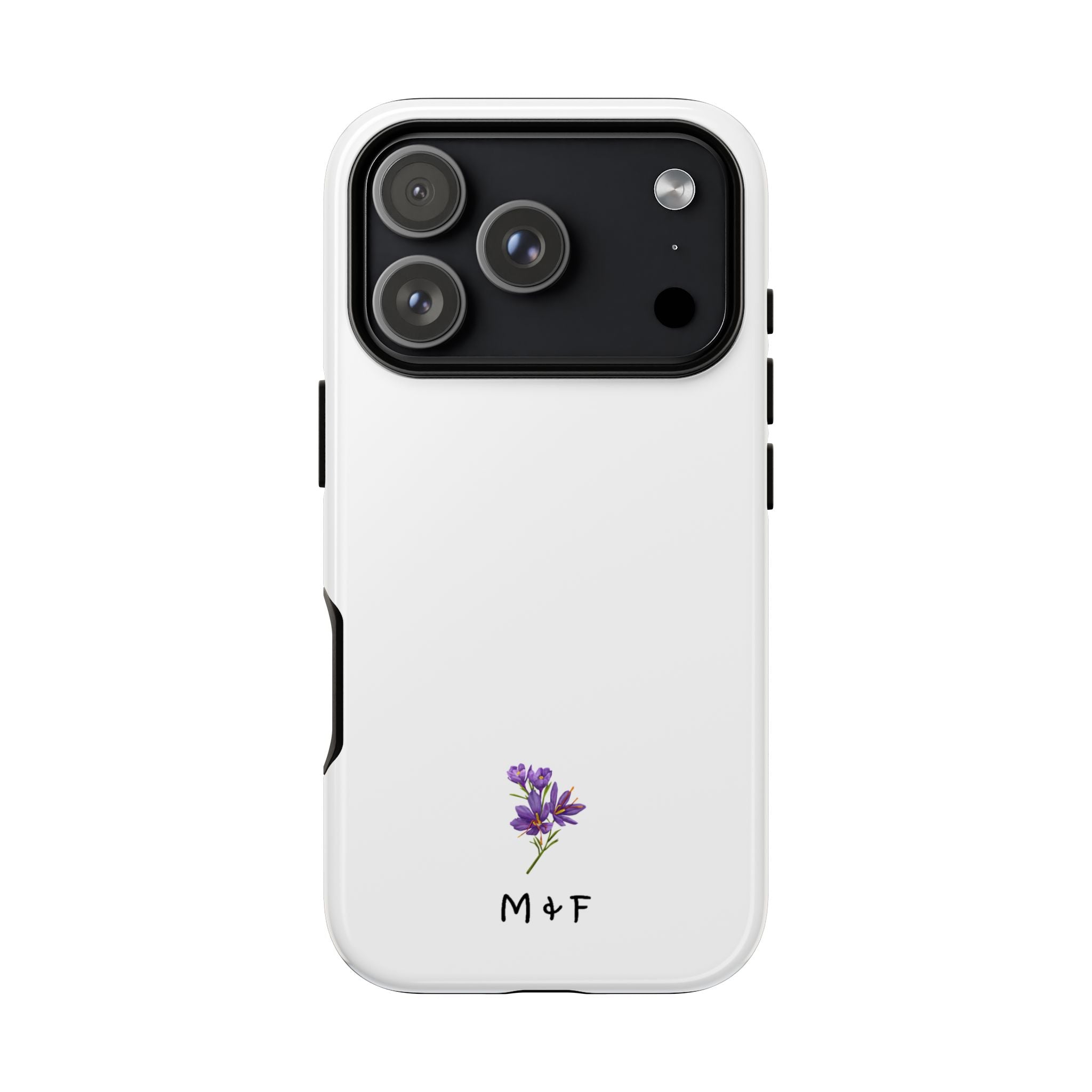 Tough Phone Case (Purple Flower)