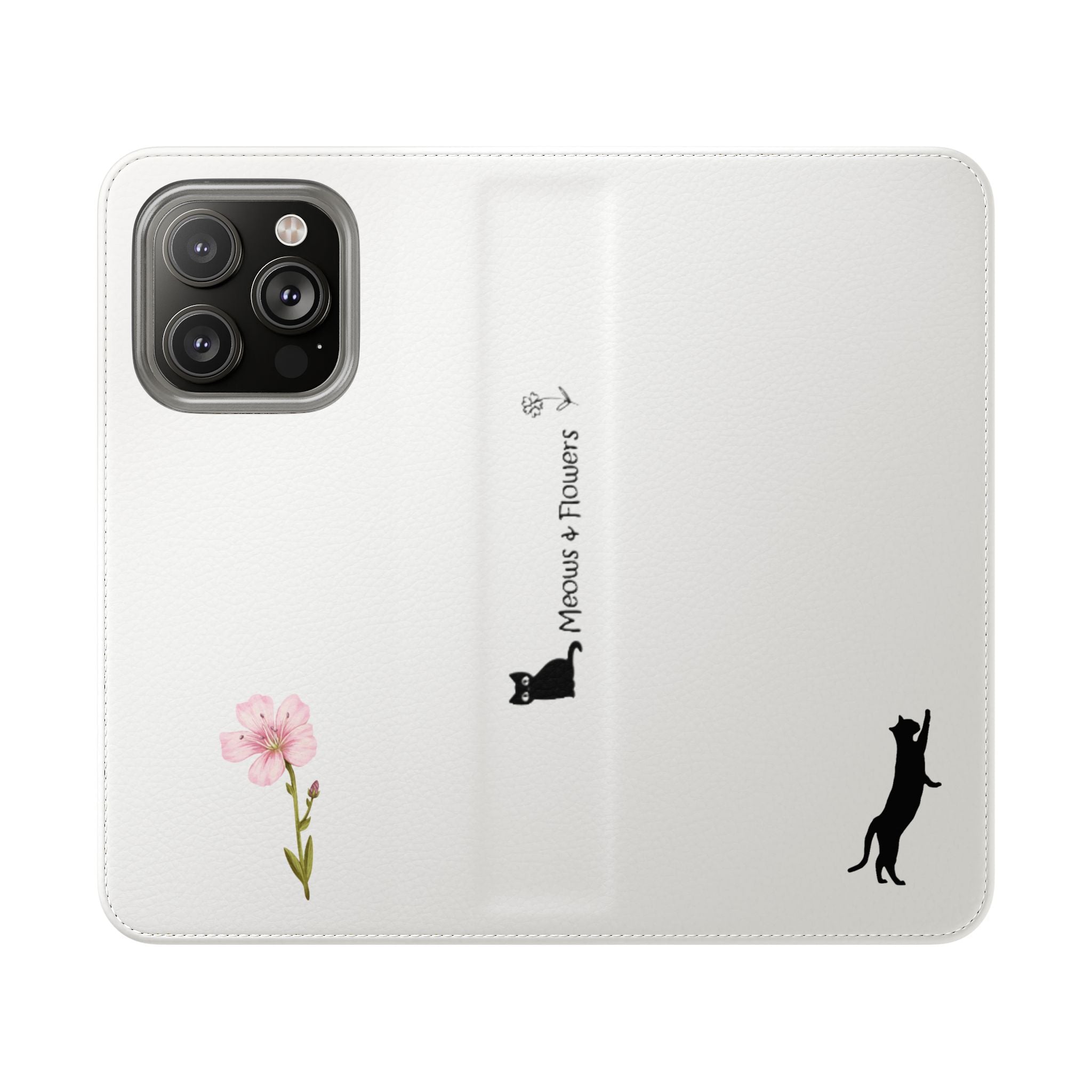 Flip Cases (Pink Flower)