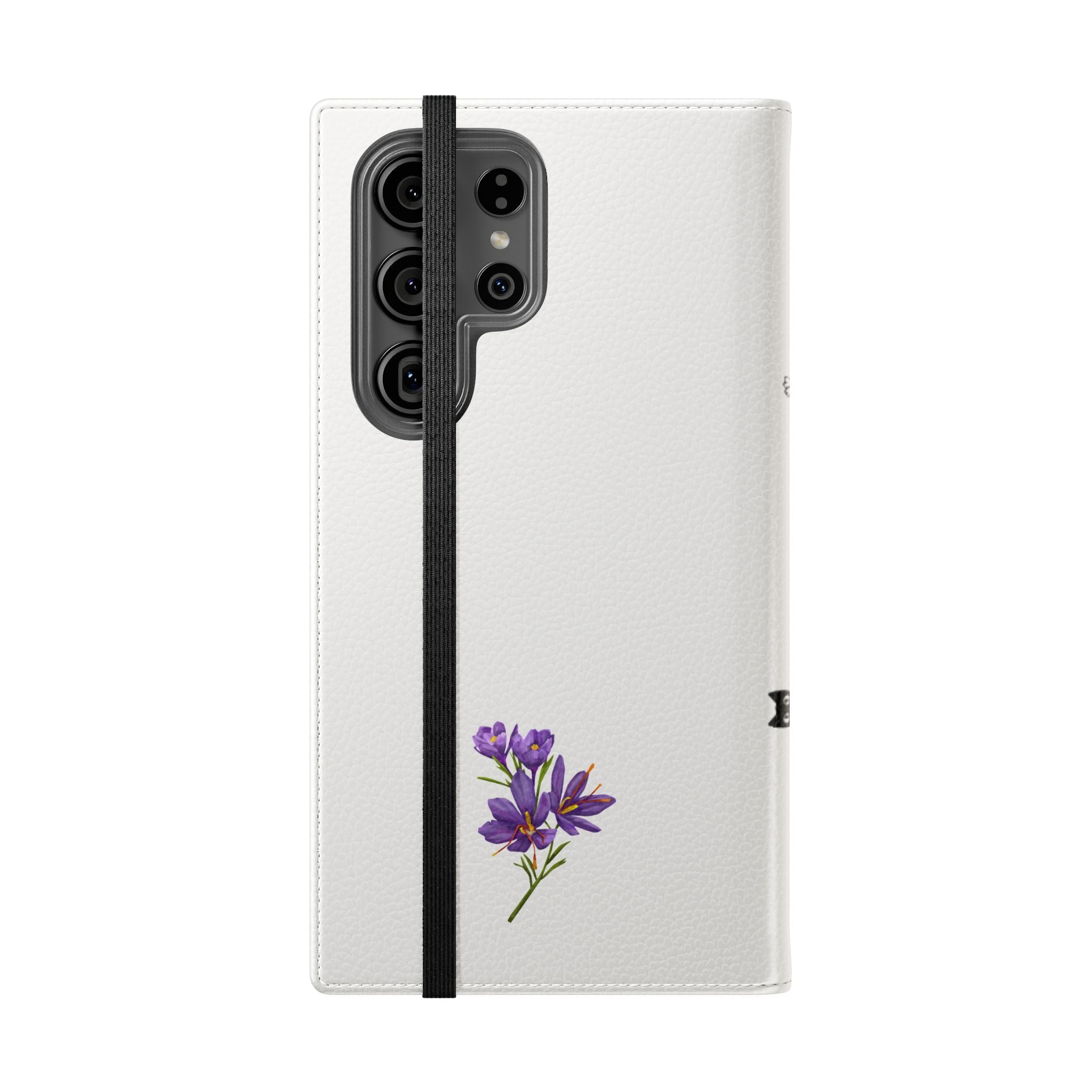 Flip Cases (Purple Flower)