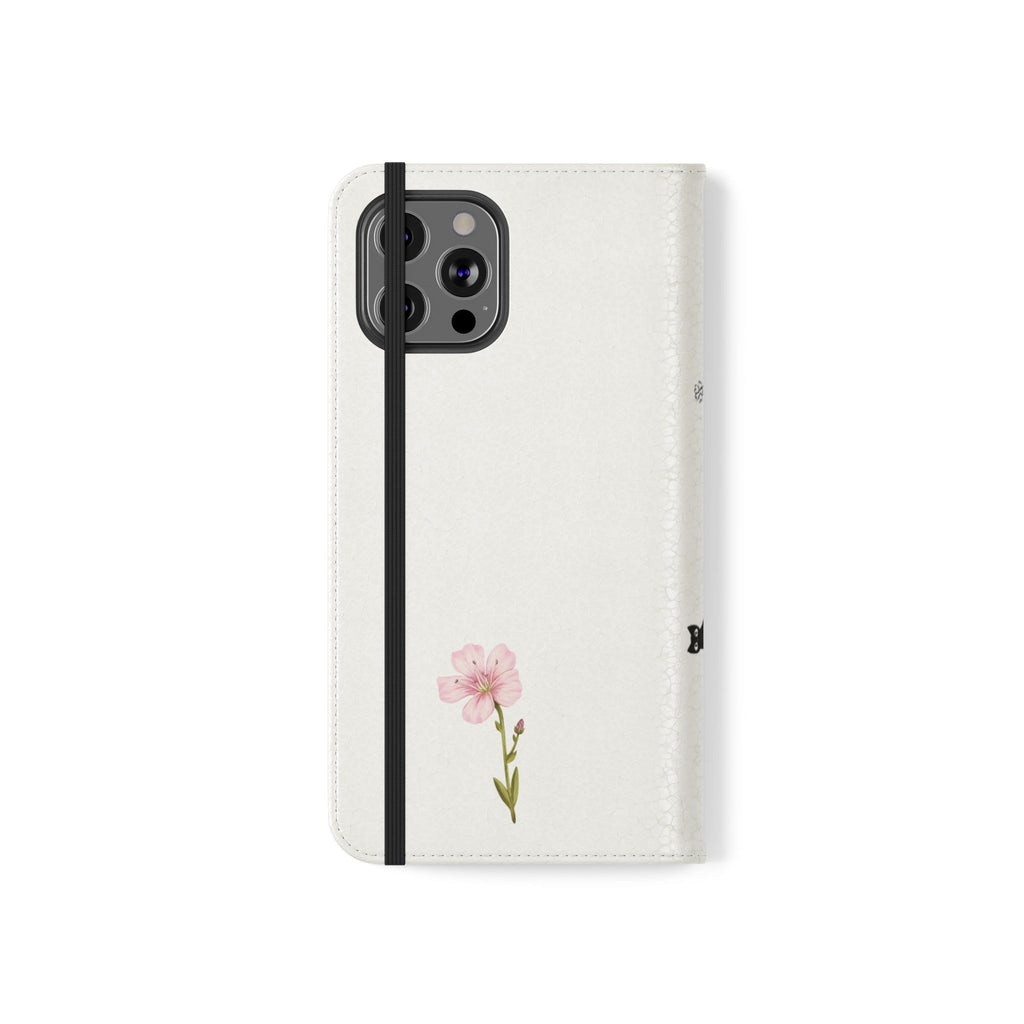 Flip Cases (Pink Flower)