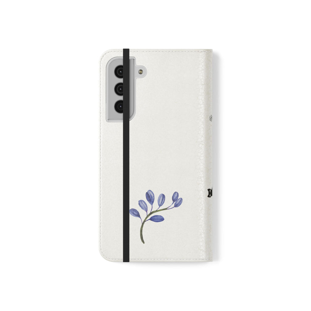 Flip Cases (Blue Flower)