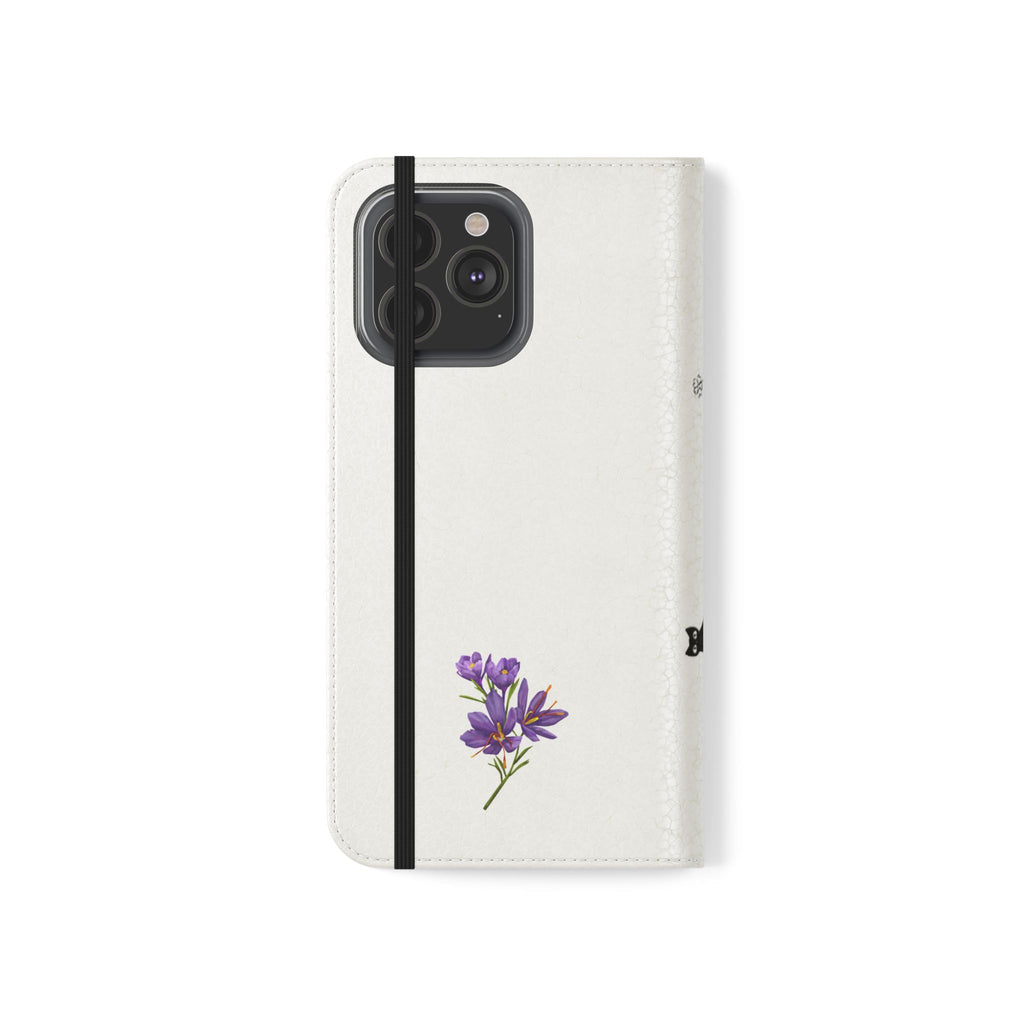 Flip Cases (Purple Flower)