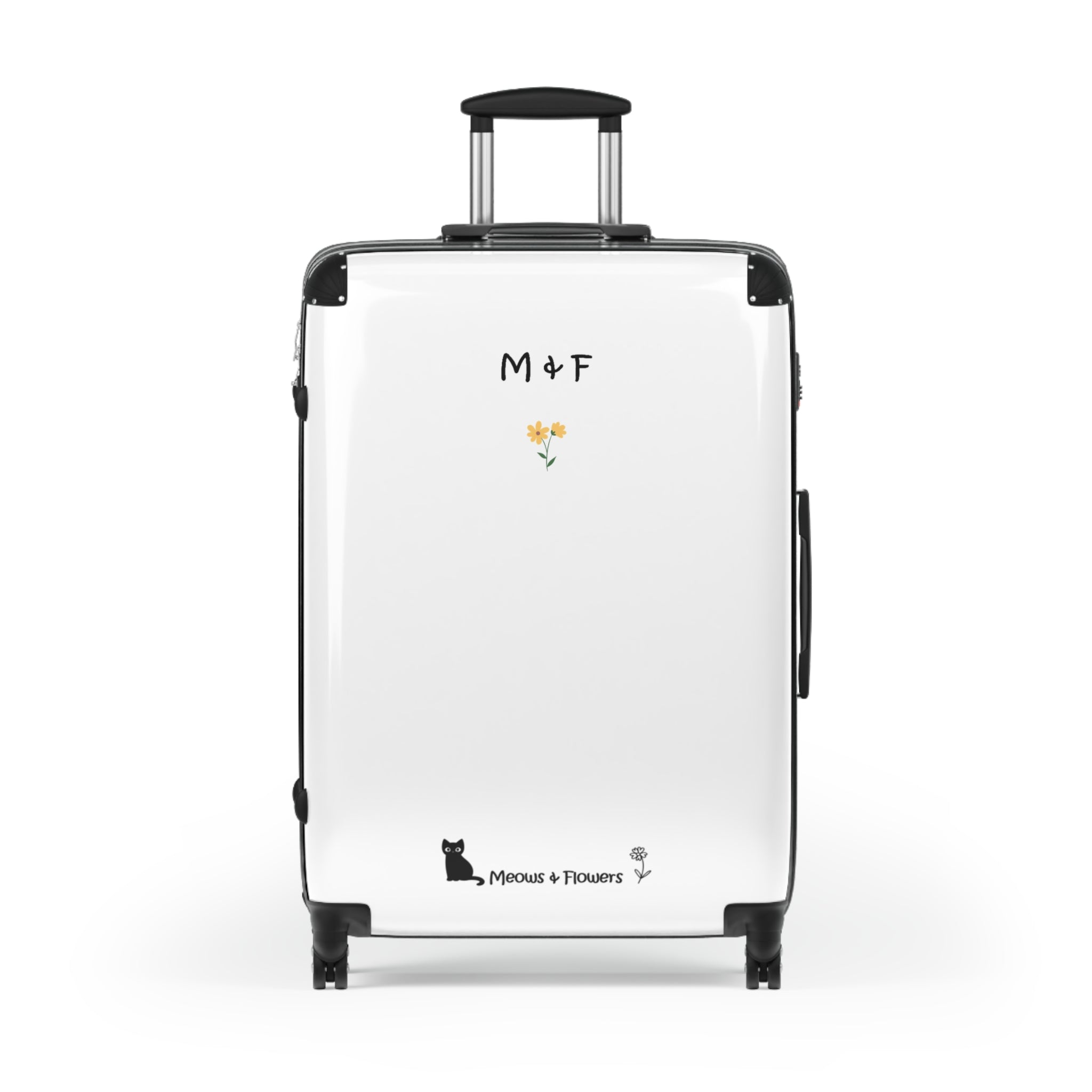 Suitcases (Yellow Flower)