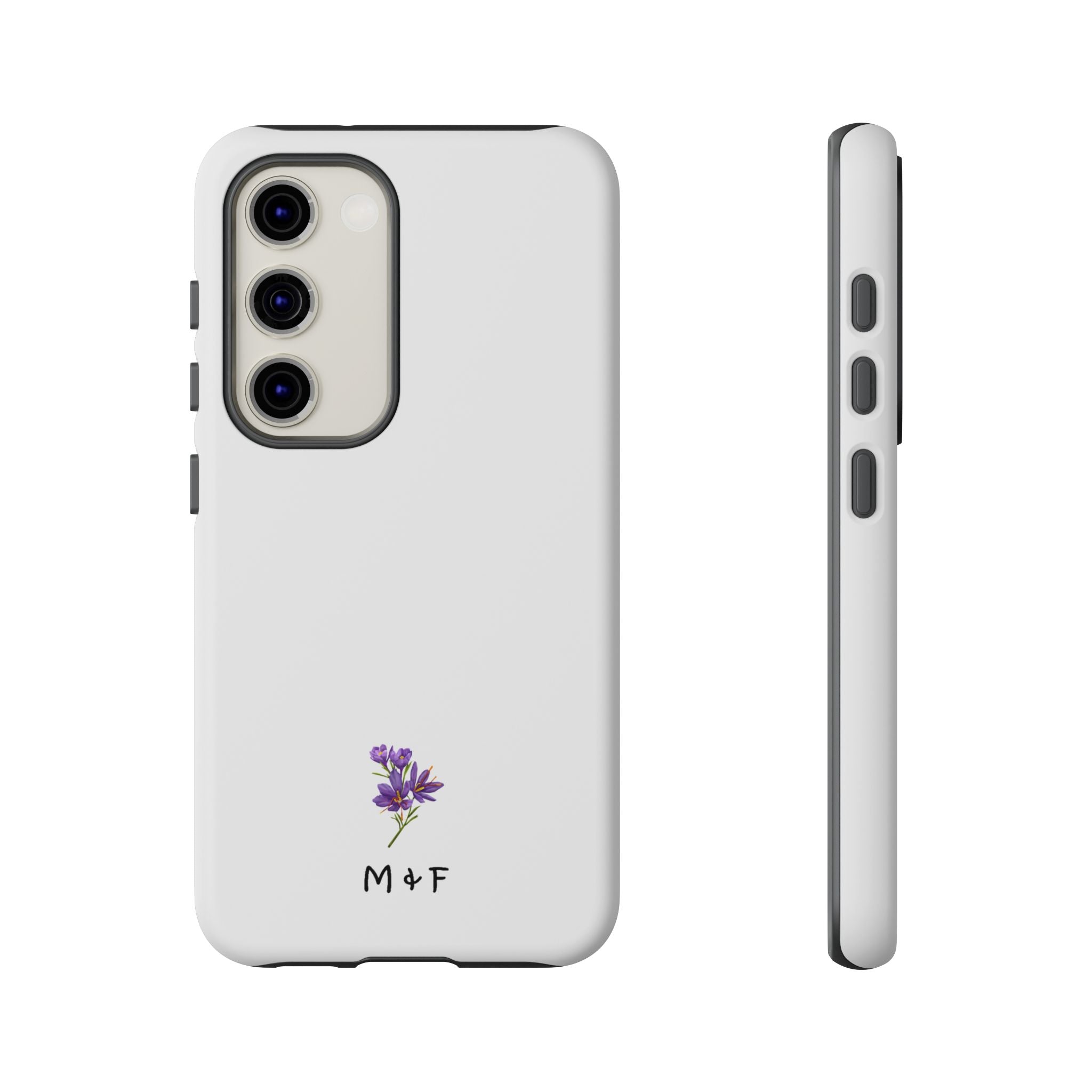 Tough Phone Case (Purple Flower)