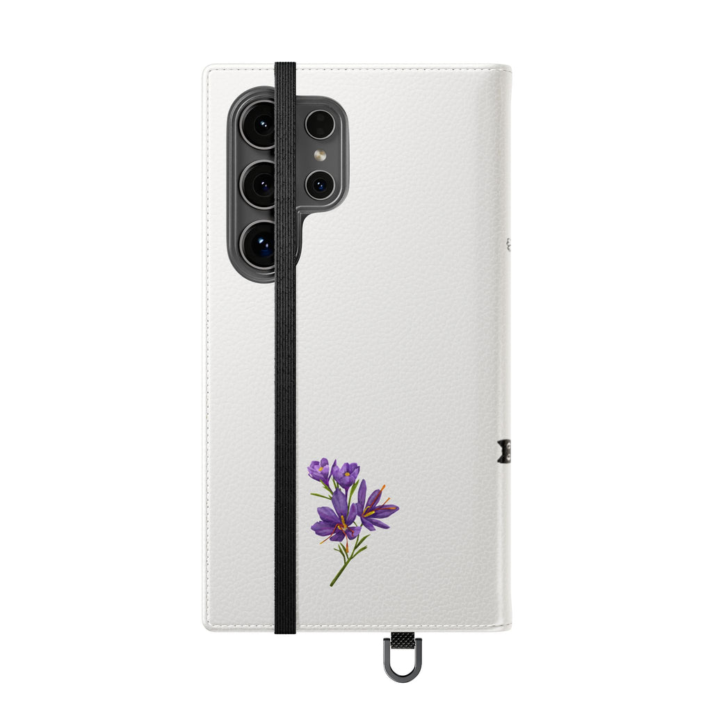 Flip Cases (Purple Flower)
