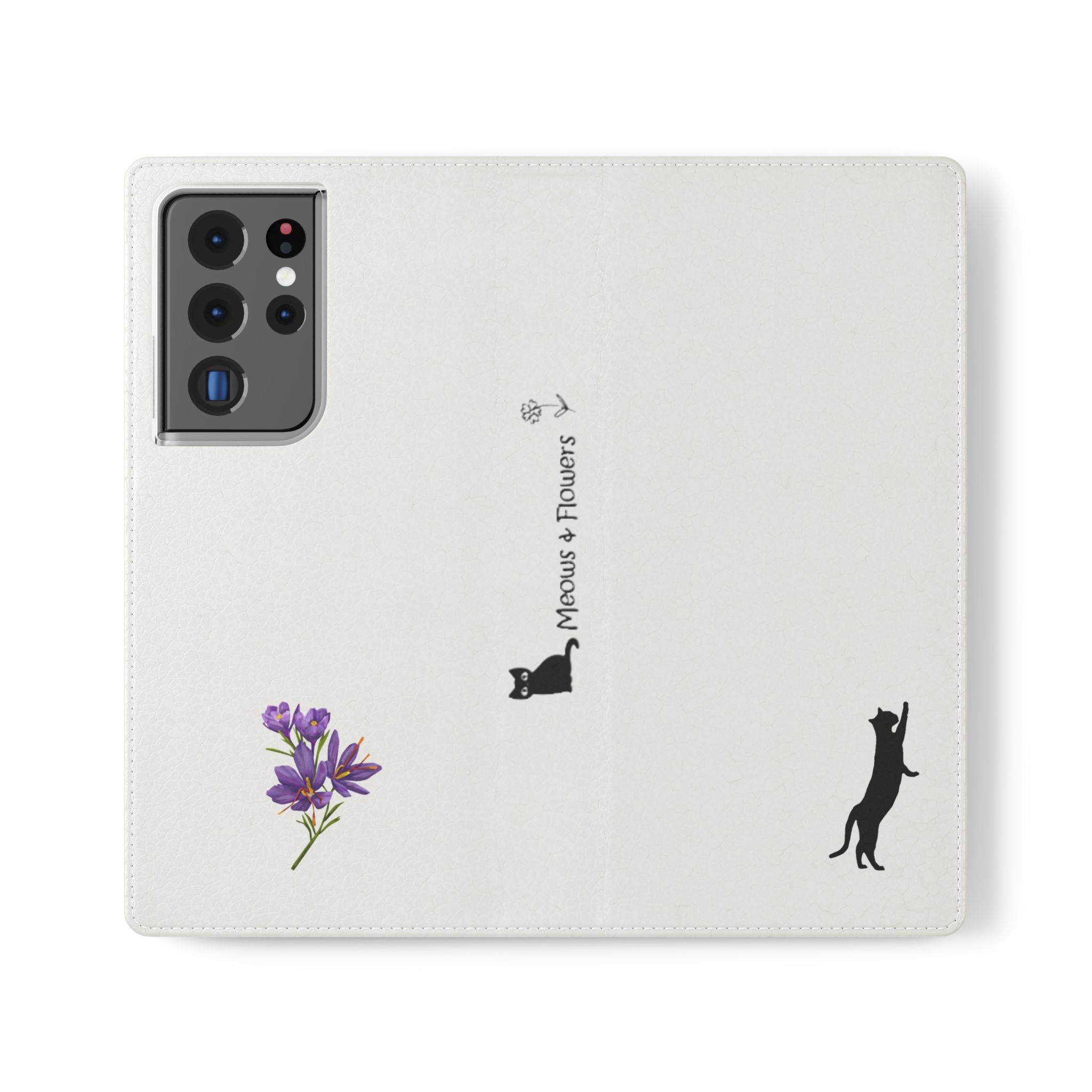 Flip Cases (Purple Flower)