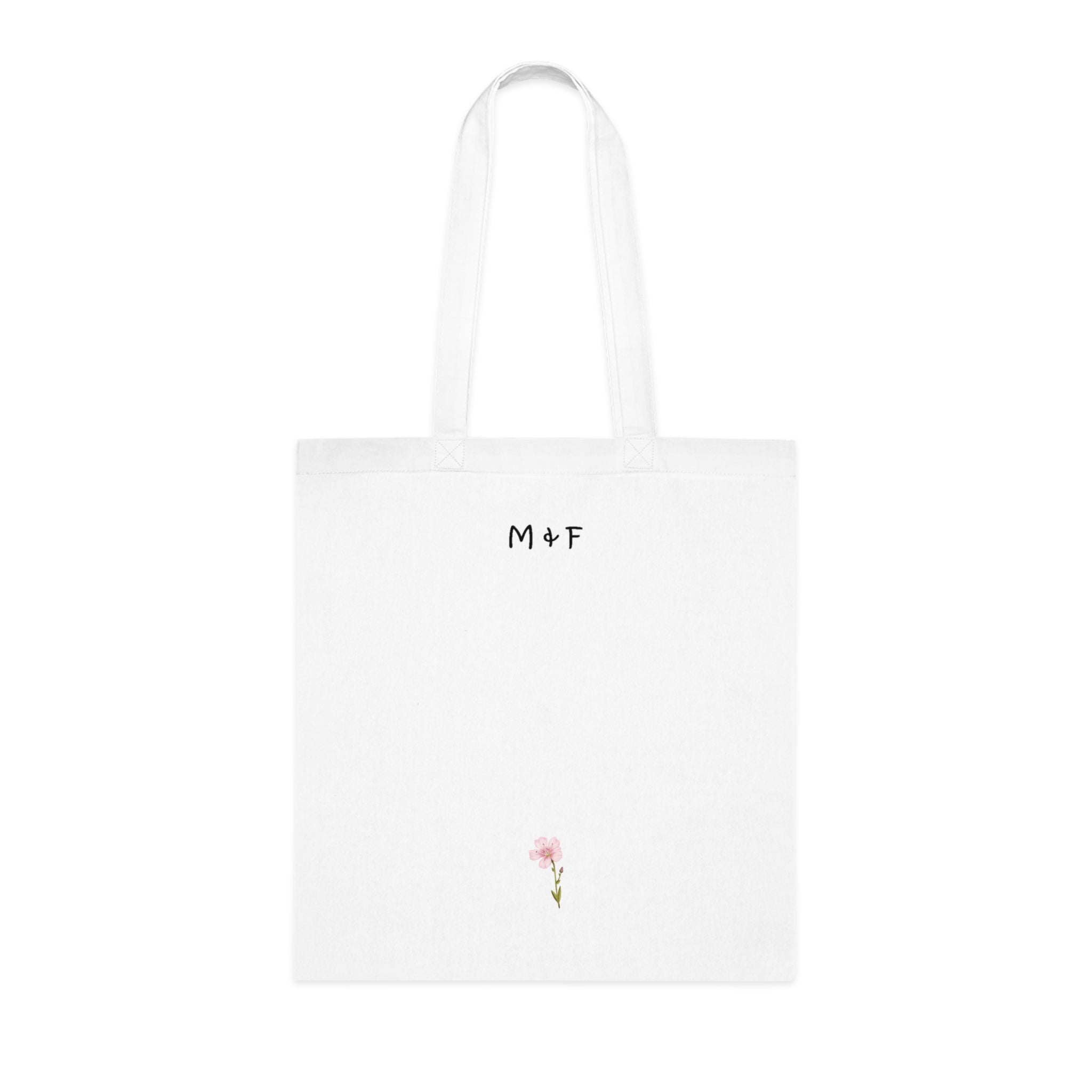 Cotton Tote (Pink Flower)