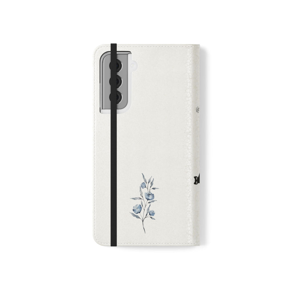 Flip Cases (Light Blue Flower)